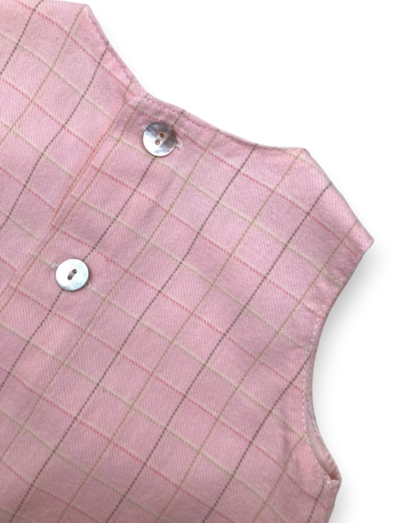 Vestido Túnica Rosa MARÍA GORDA - 0-3 Meses