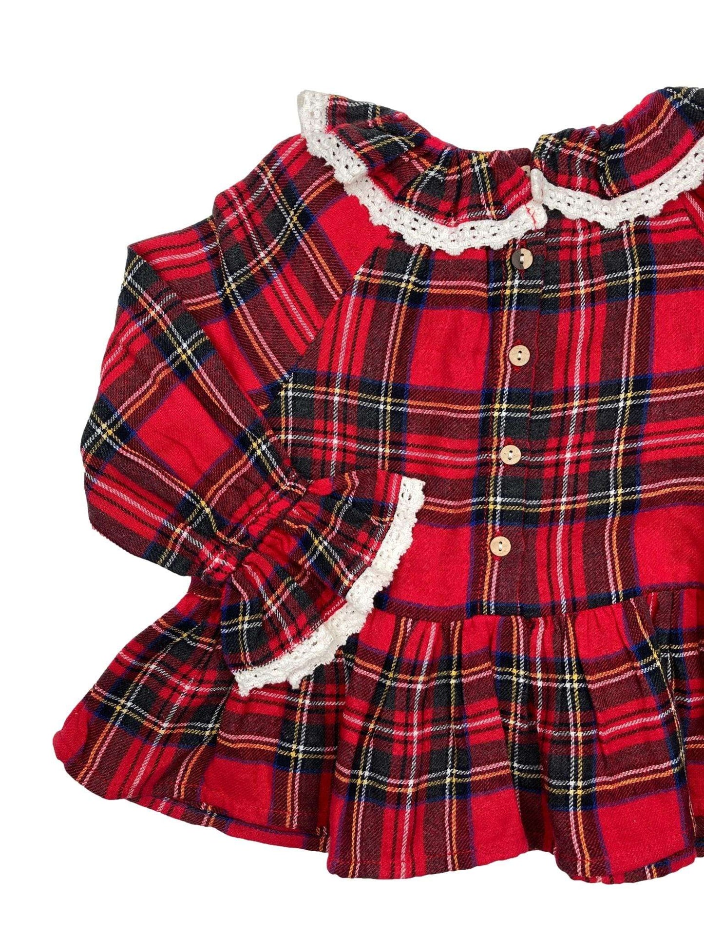 Blusa Túnica Xadrez LANIDOR - 2 Anos