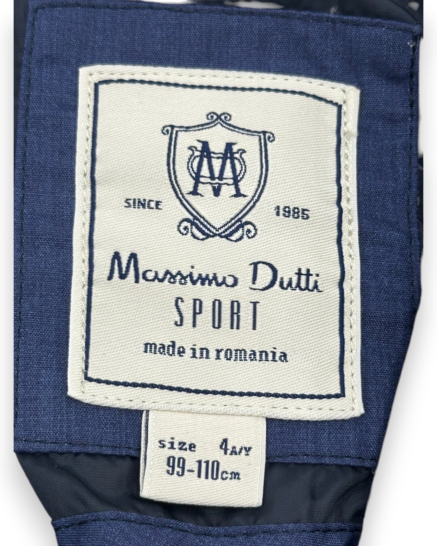 Blazer Azul Escuro MASSIMO DUTTI - 4 Anos