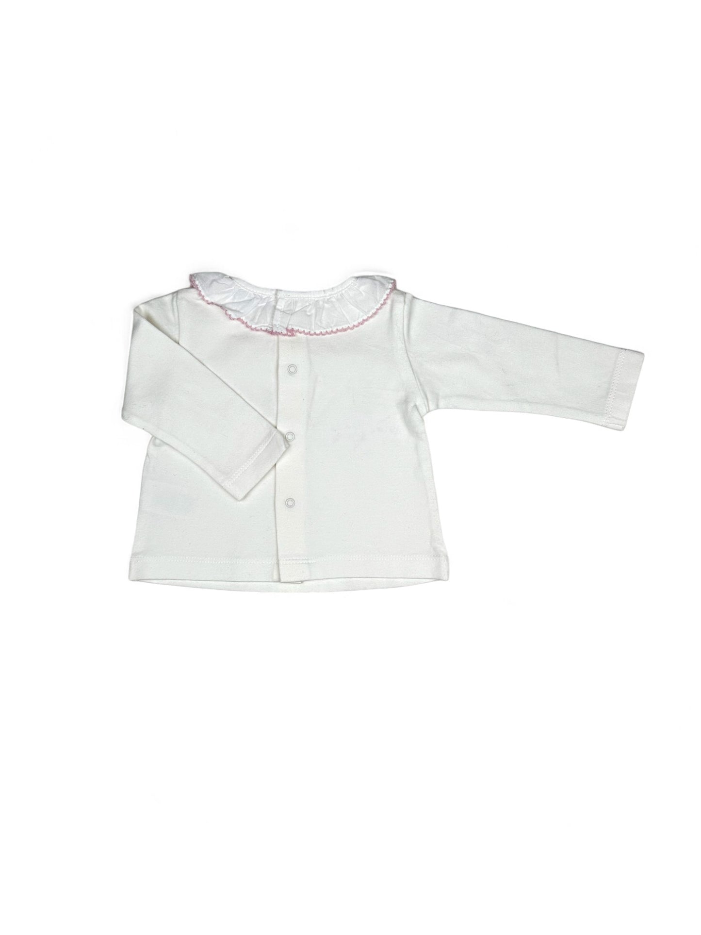 Camiseta Cuello NARANJA - 6 Meses