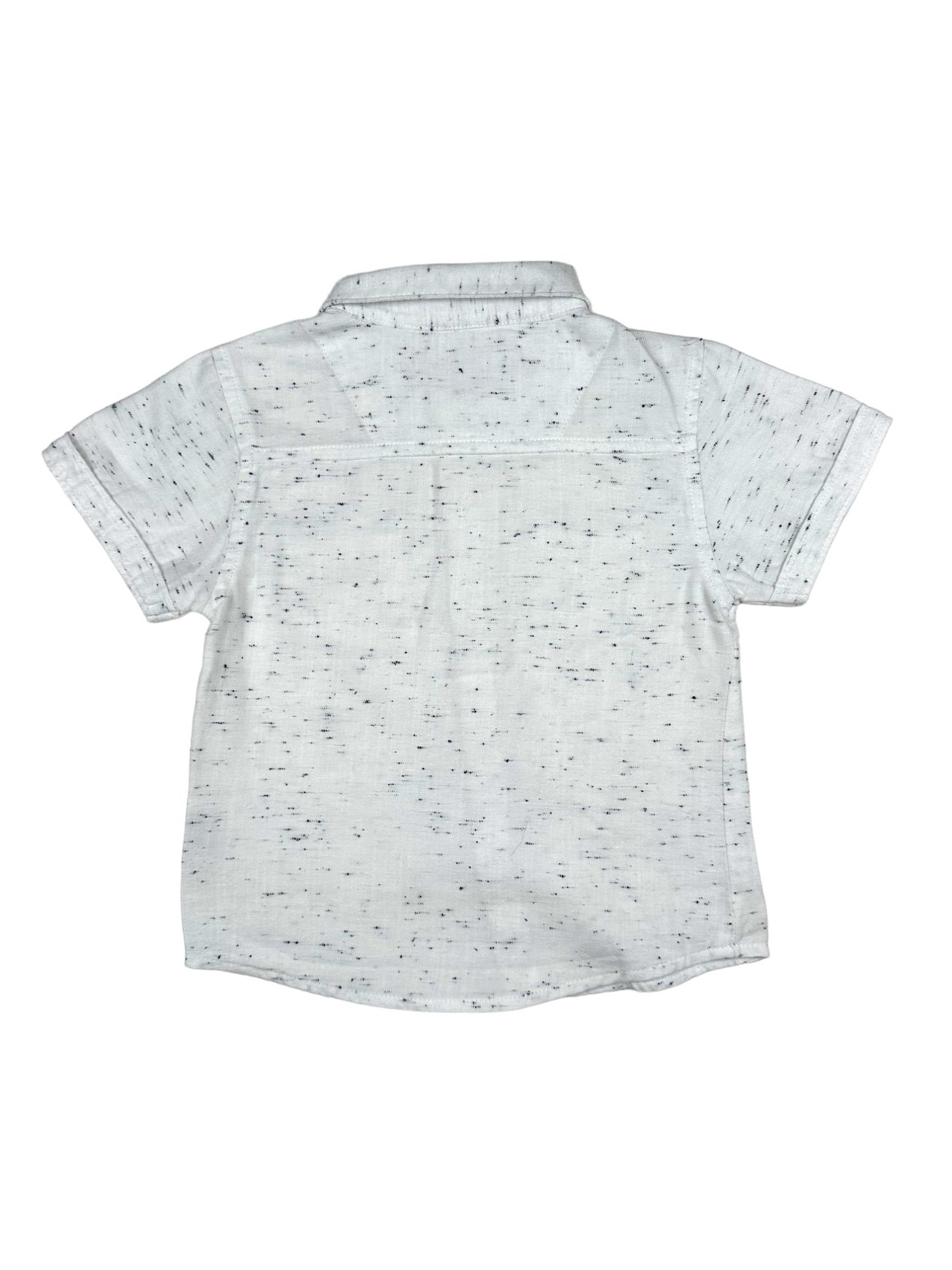 Camisa Branca TQF BABY - 12 Meses