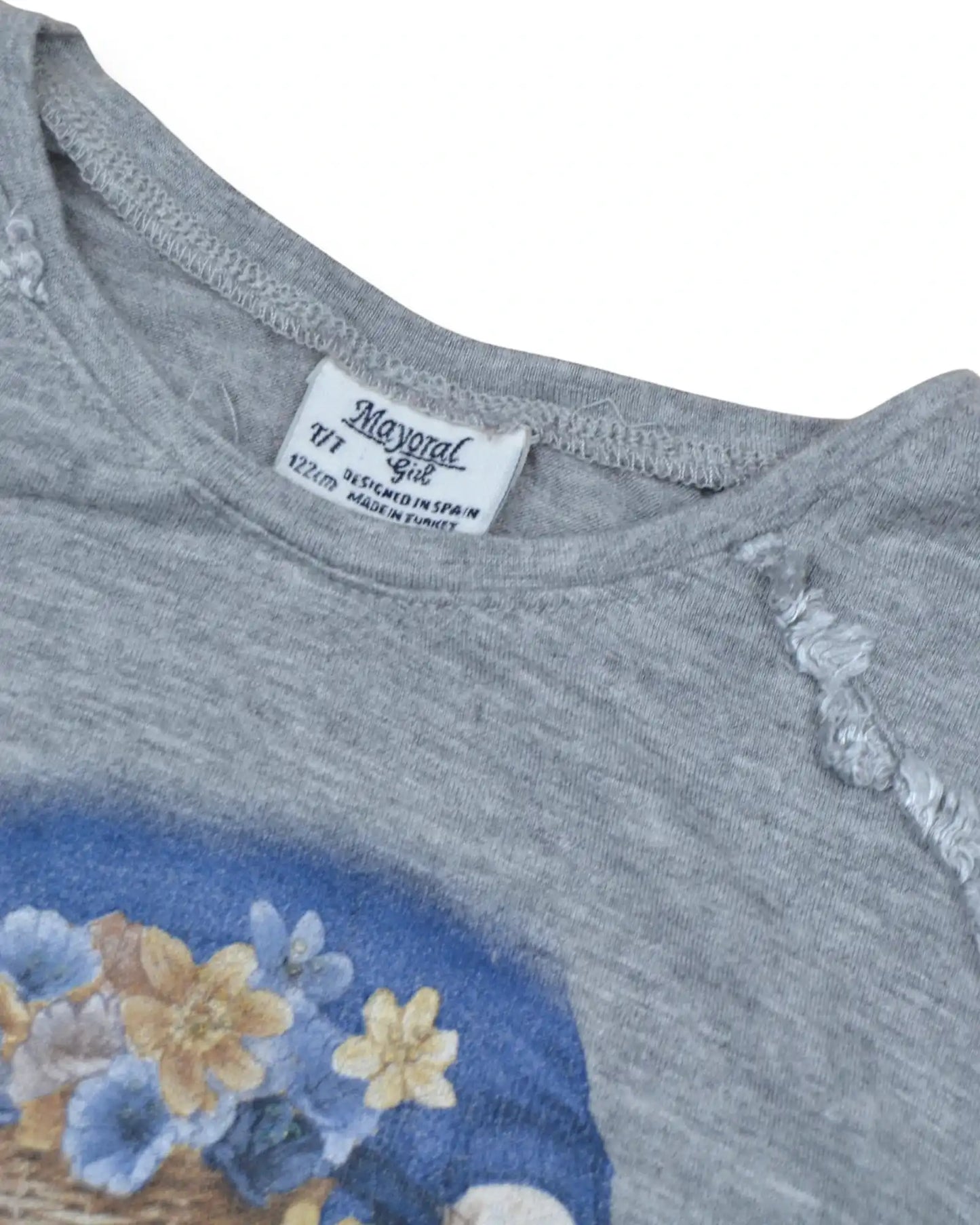 T-Shirt Cinza MAYORAL - 7 Anos