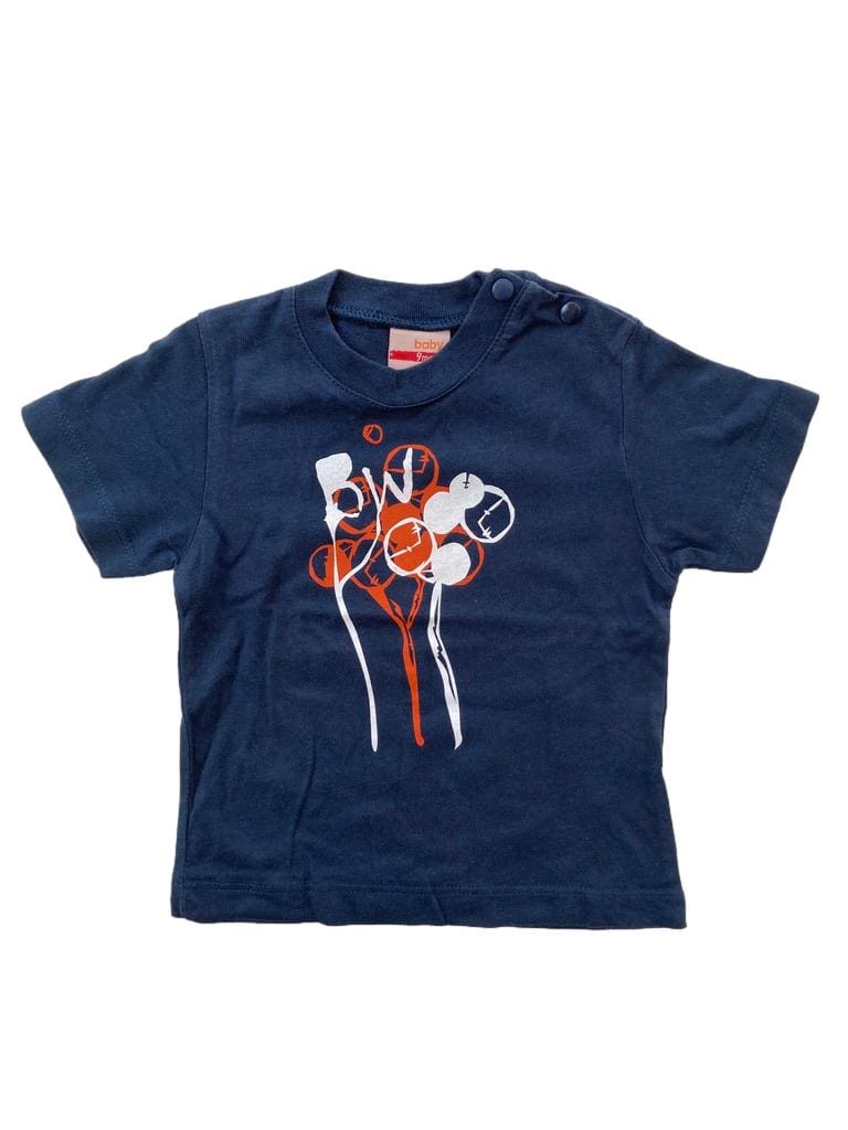 T-shirt Azul BW - 9 Meses