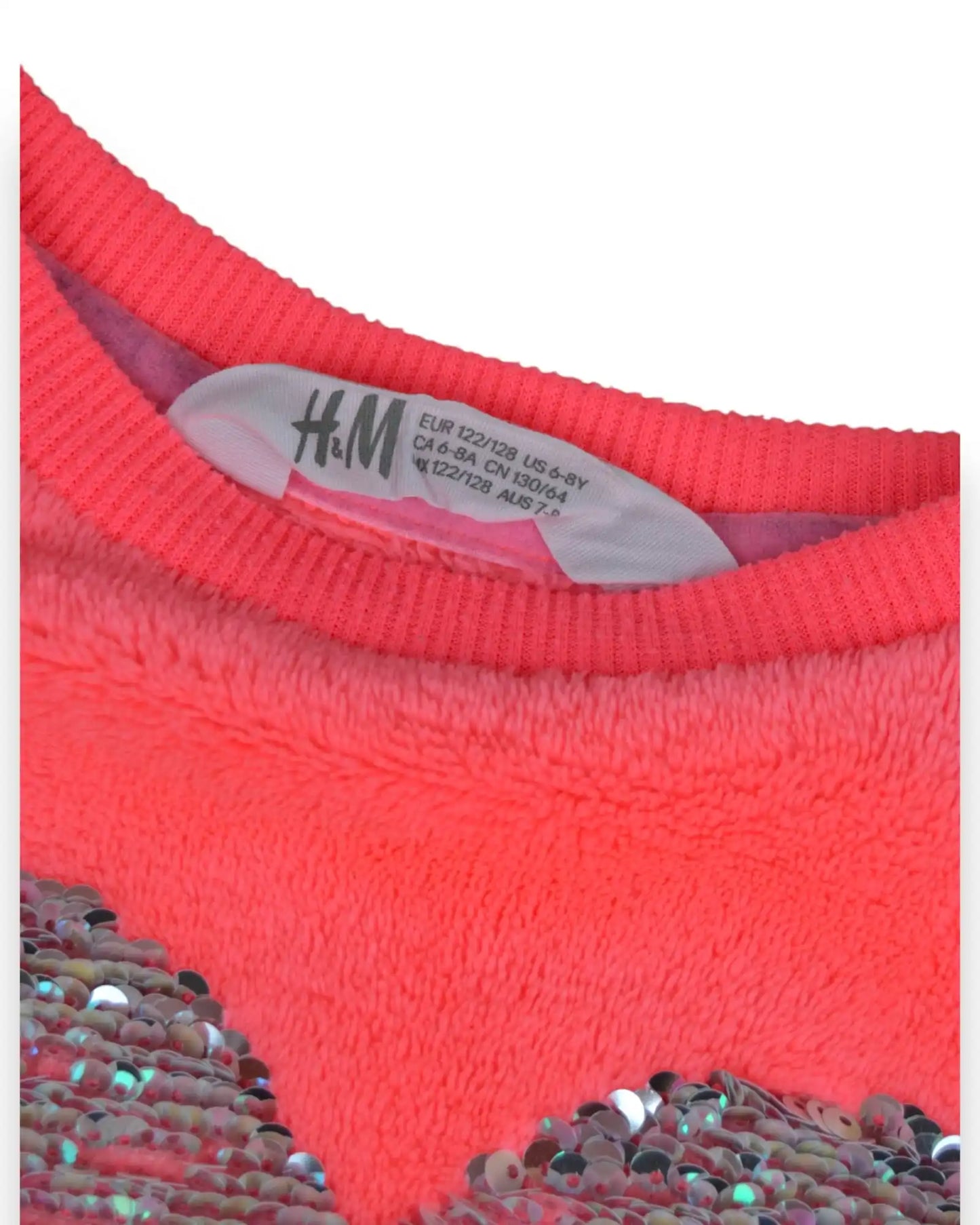 Camisola Felpuda H&M - 6-8 Anos