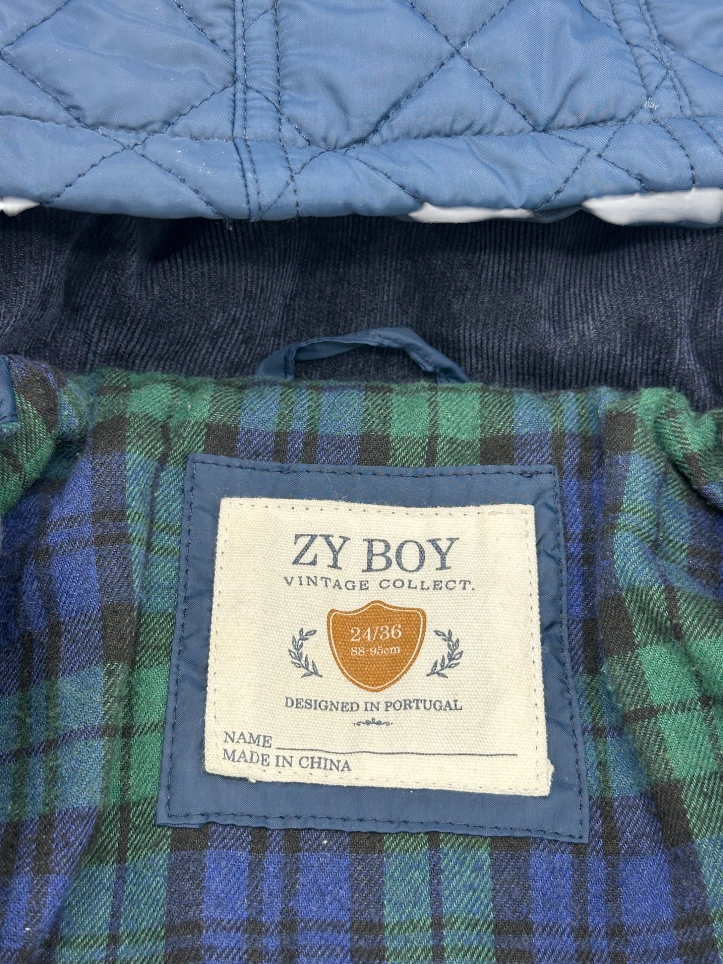 Parka Alcochoada Capuz Amovível ZIPPY - 24-36 Meses