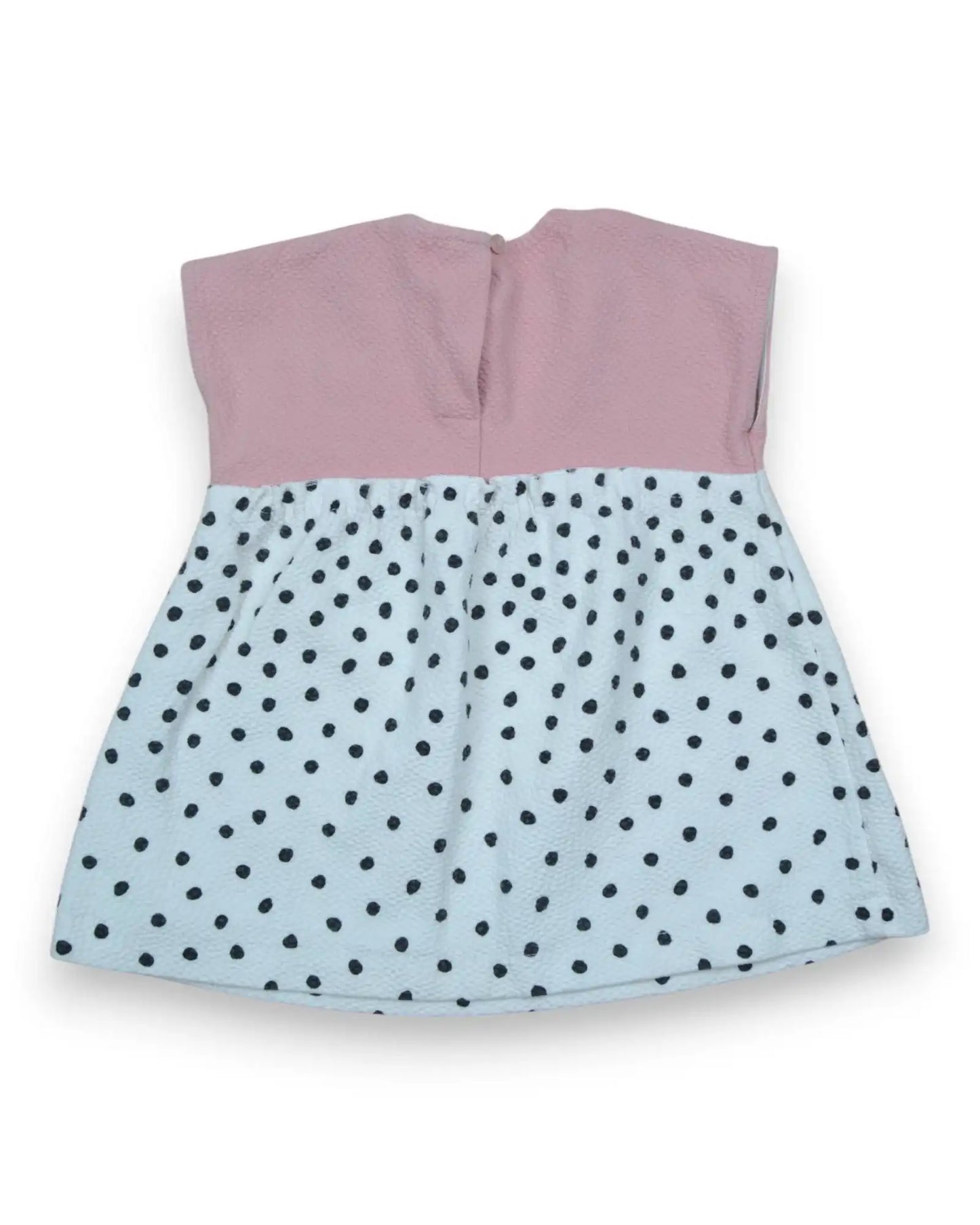 Vestido Combinado ZARA - 6-9 Meses