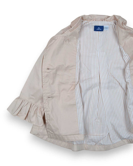 Gabardine Bege CHICCO - 2 Anos
