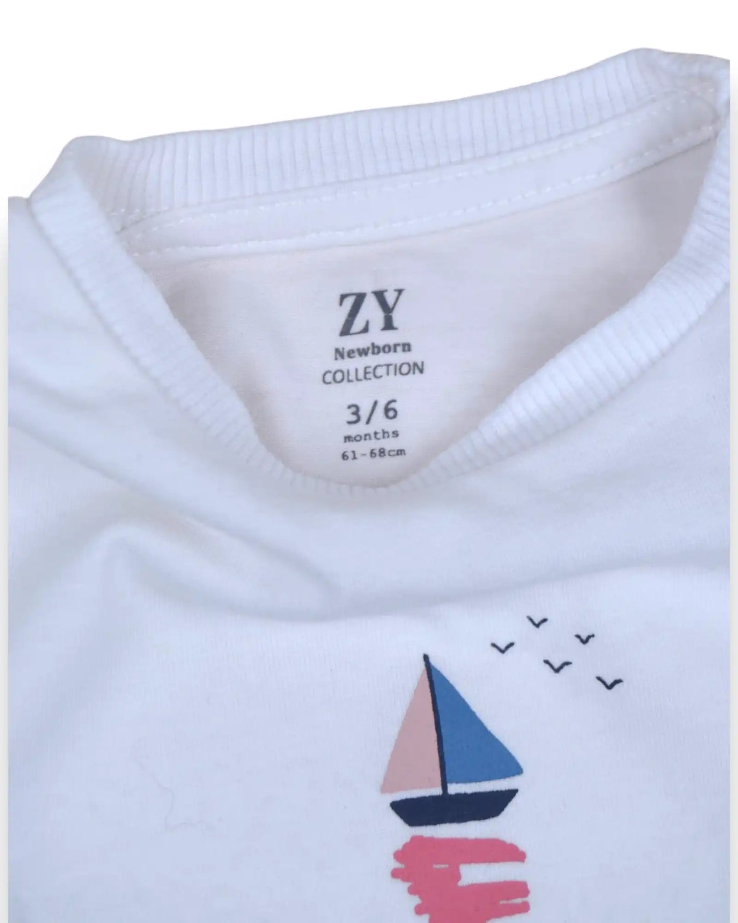 Body Barco ZIPPY - 3-6 Meses