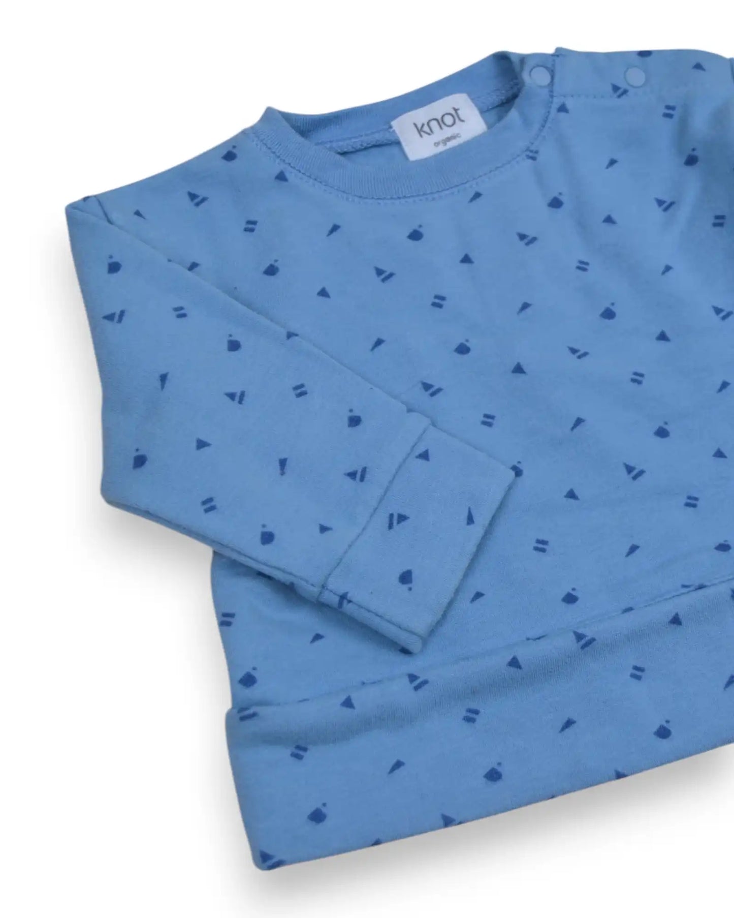 Jersey Azul KNOT - 3 Meses
