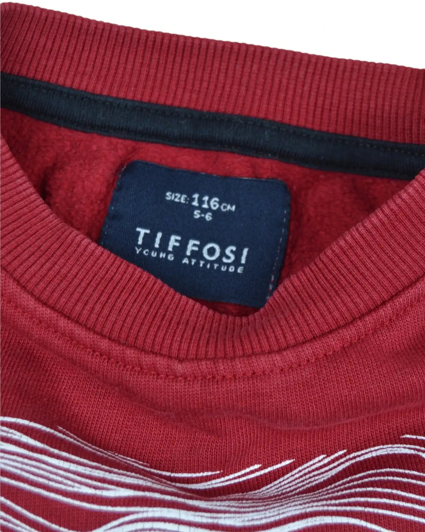 Sweater Vermelha TIFFOSI - 5-6 Anos