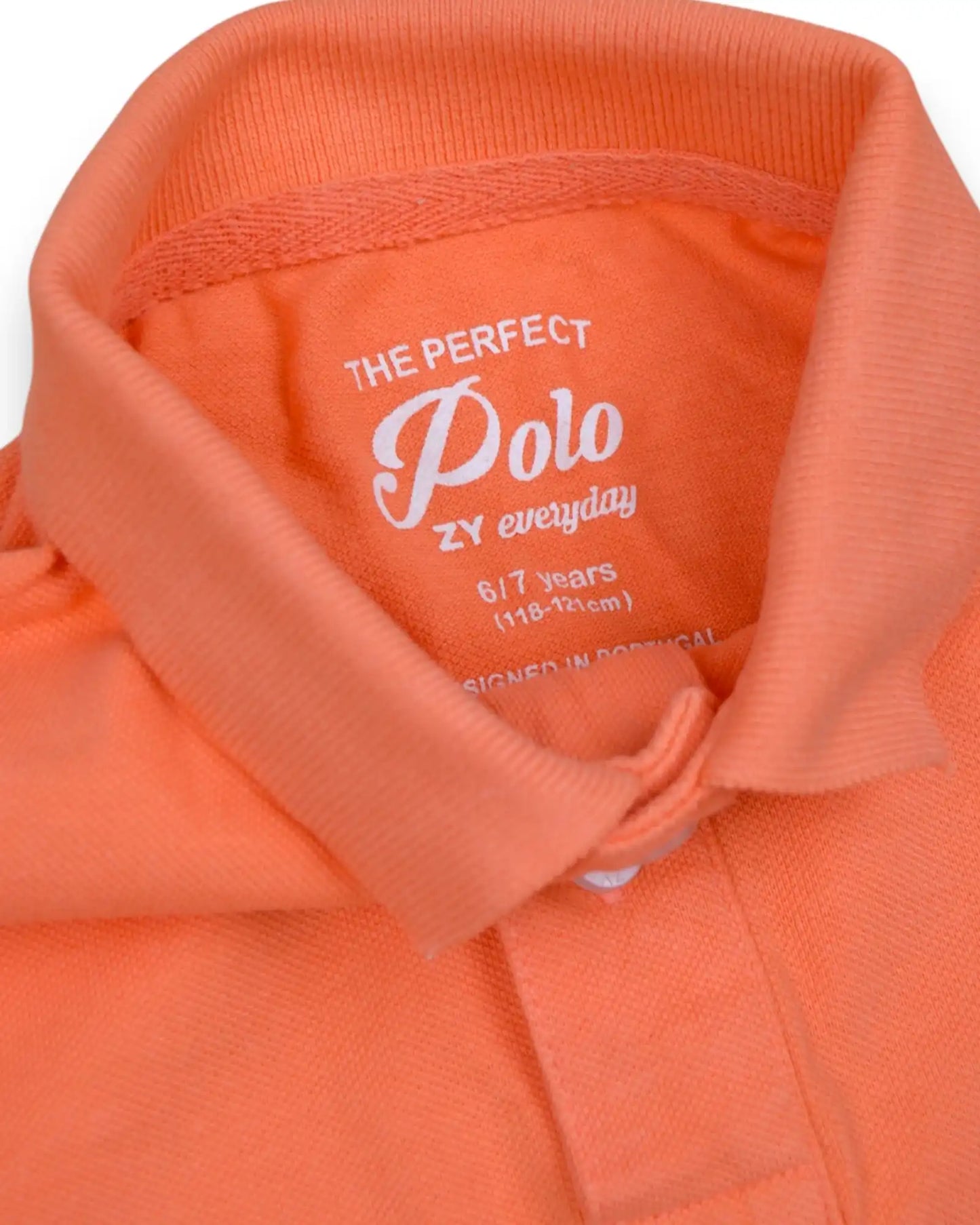 Polo Laranja ZIPPY - 6-7 Anos