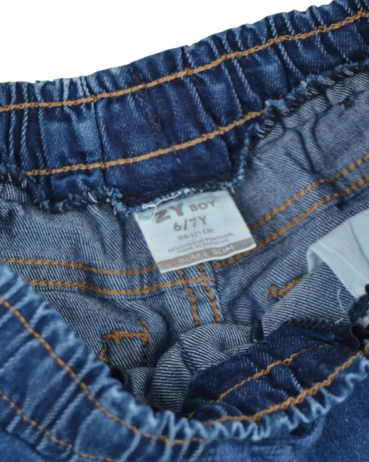 Jeggings Azuis ZIPPY - 6-7 Anos