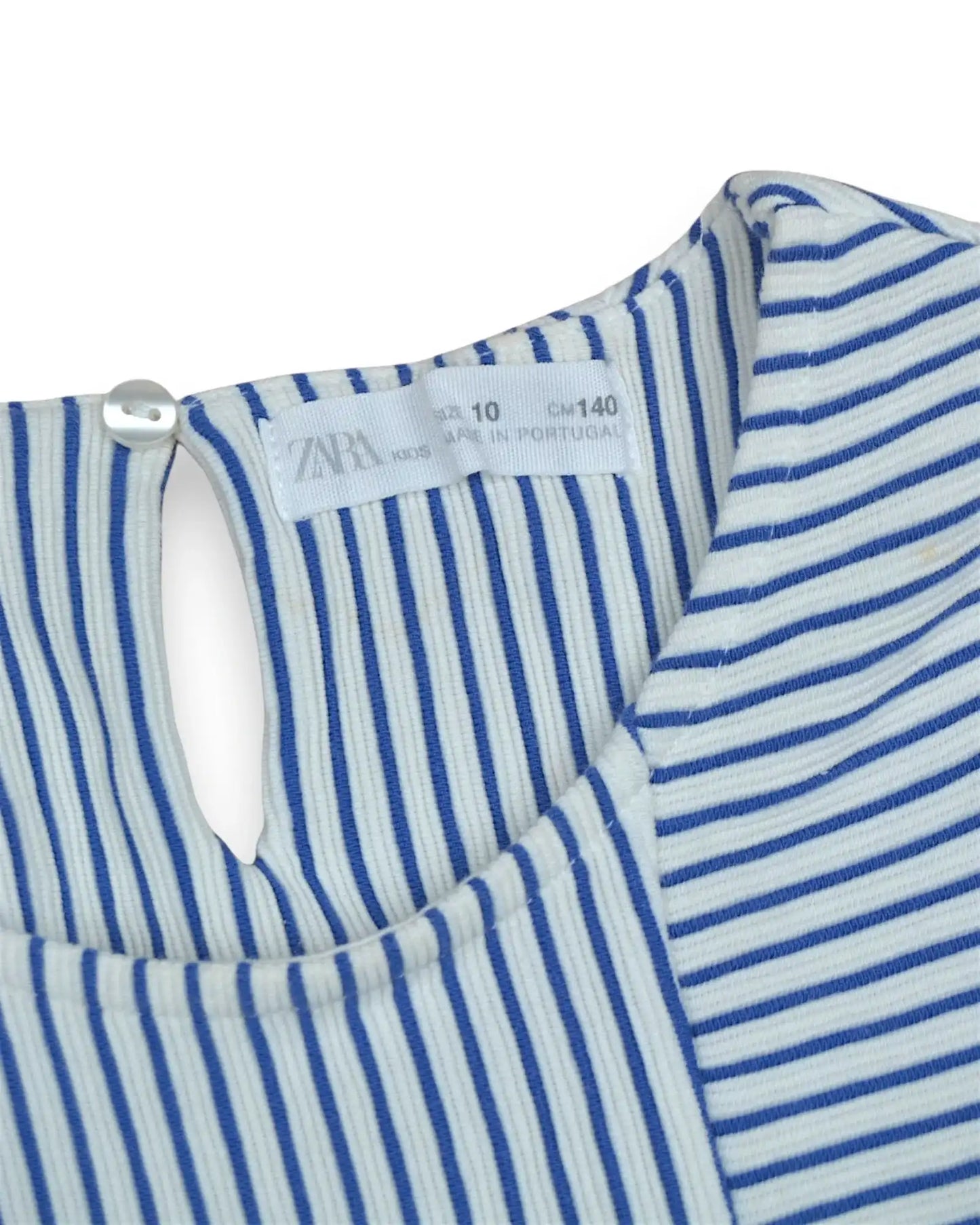 Vestido Riscas ZARA - 10 Anos