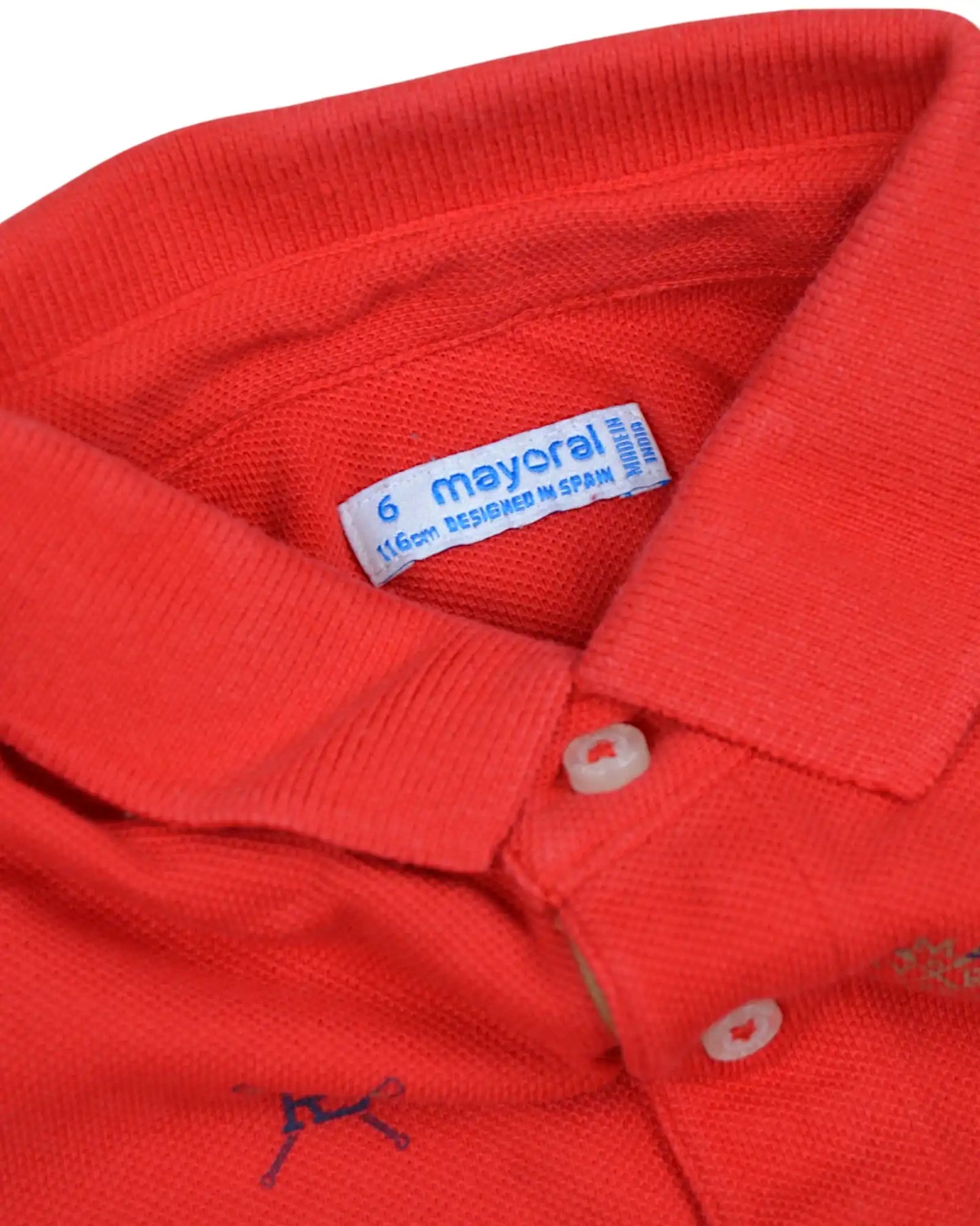 Polo Vermelho MAYORAL - 6 Anos