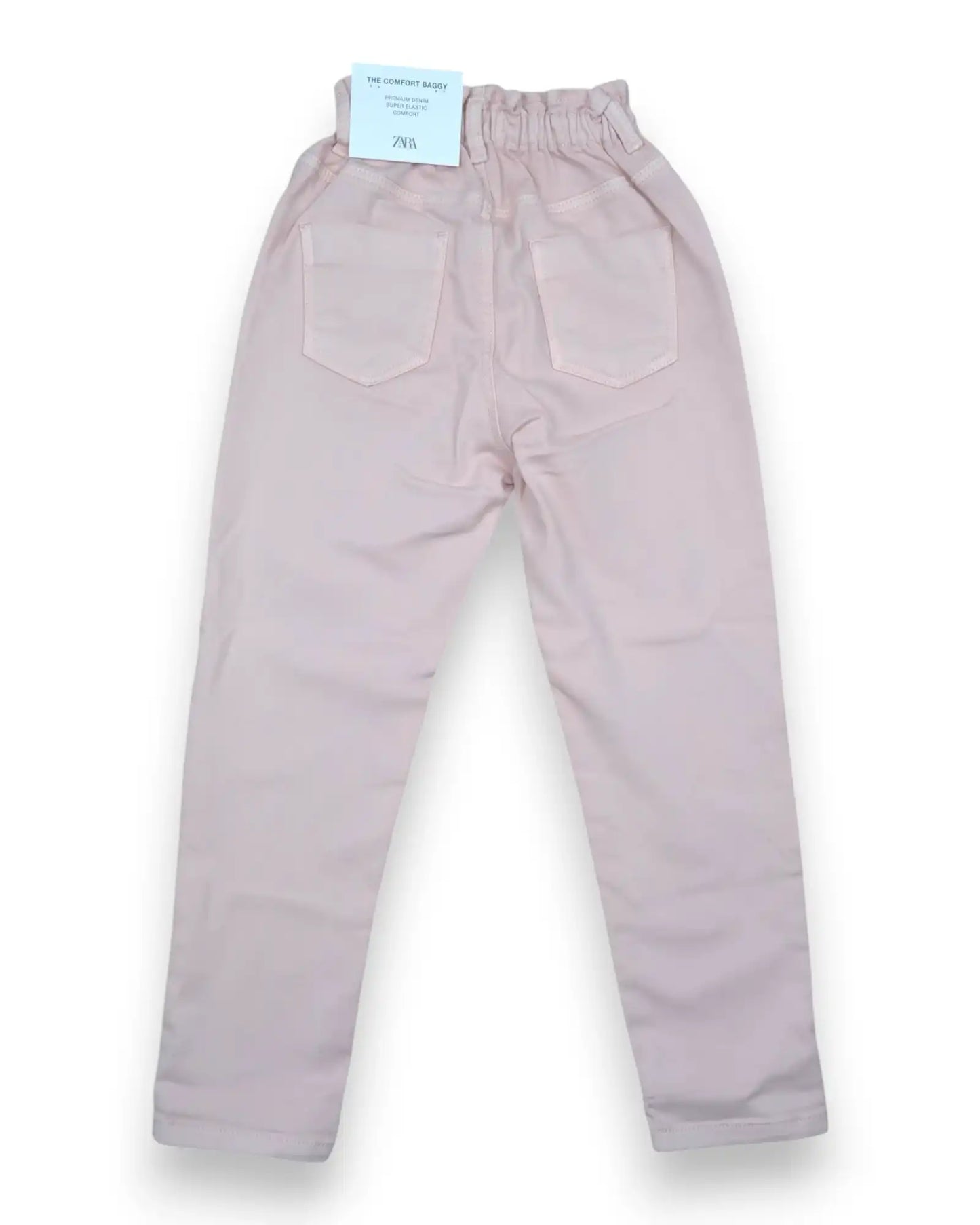 Calças Paperbag Rosa ZARA - 4-5 Anos