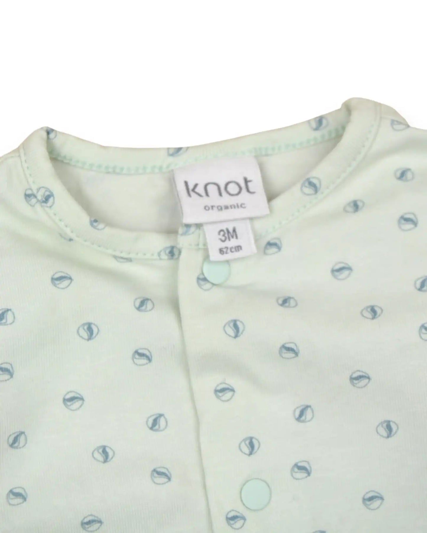 KNOT Organic Cotton Sleepsuit - 3 Months