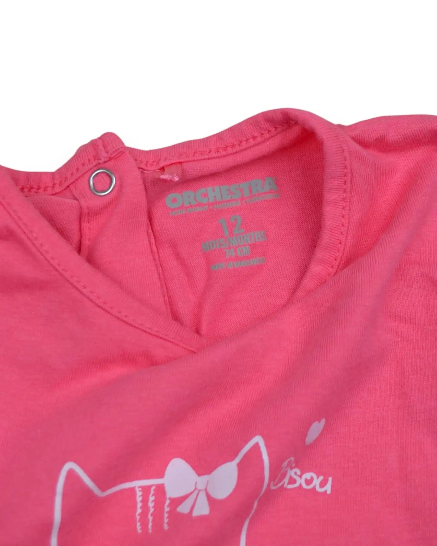 Babygrow Rosa ORCHESTRA - 12 Meses