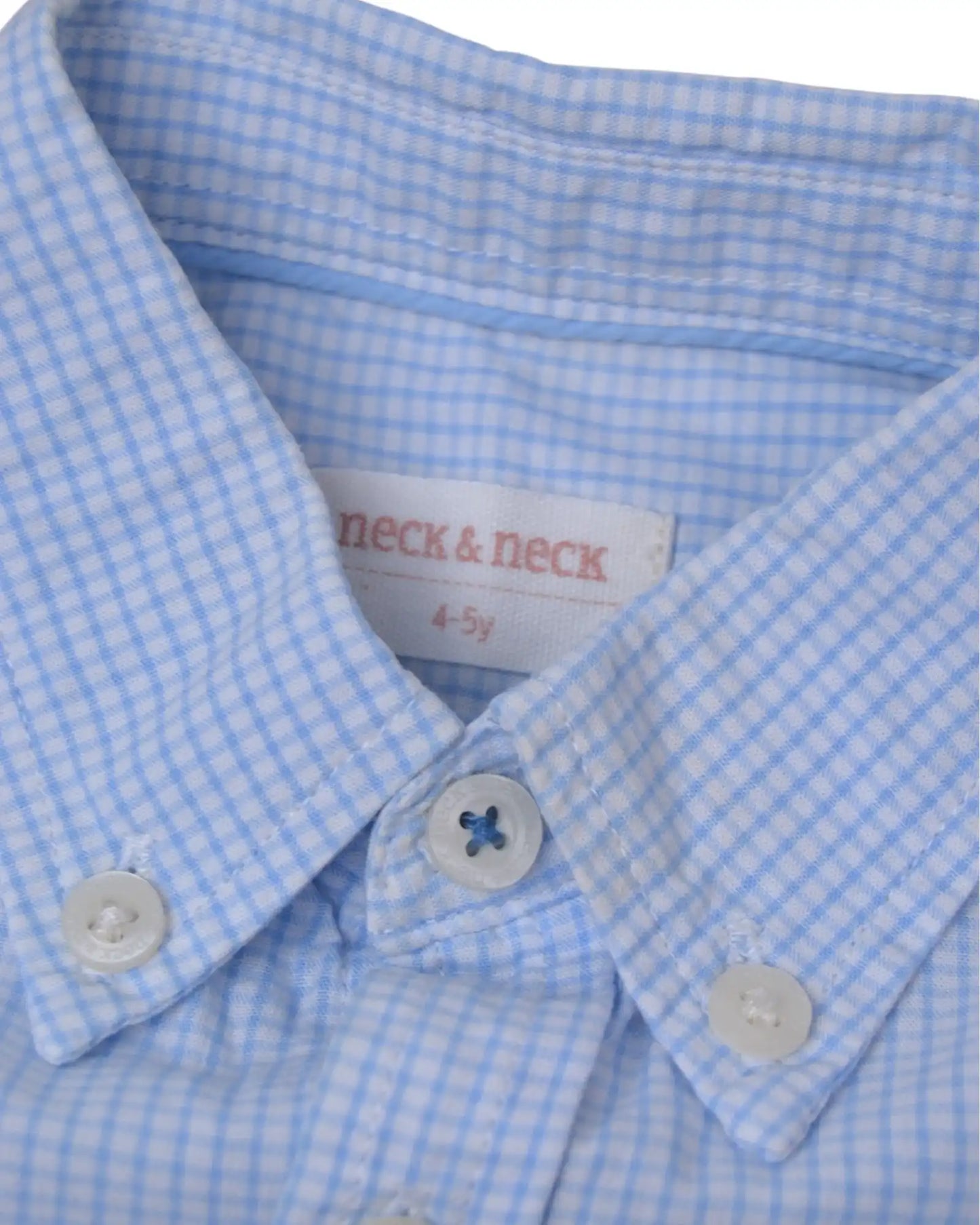 NECK & NECK Plaid Shirt - 4-5 Years