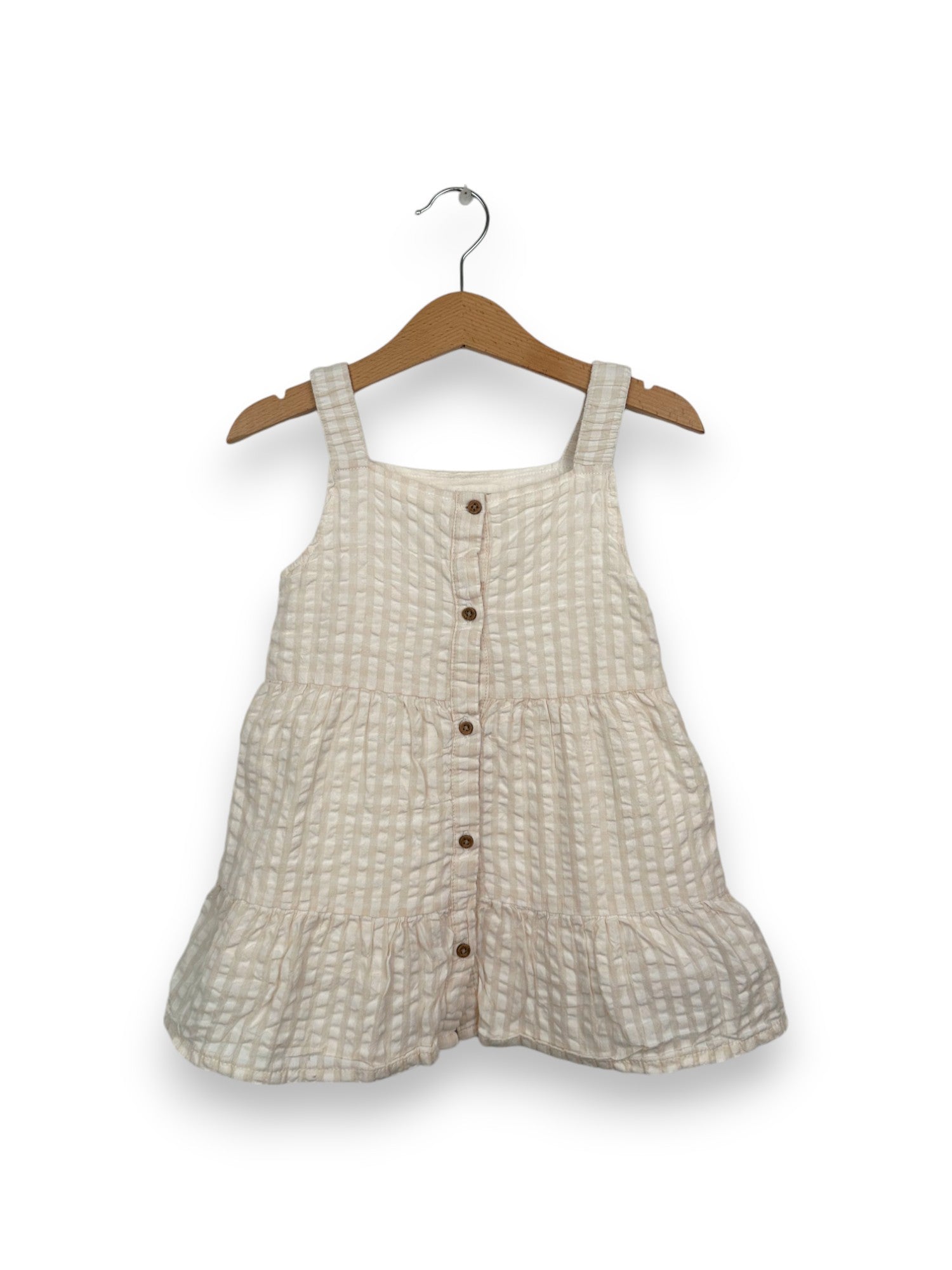 Beige Dress 18-24 Months