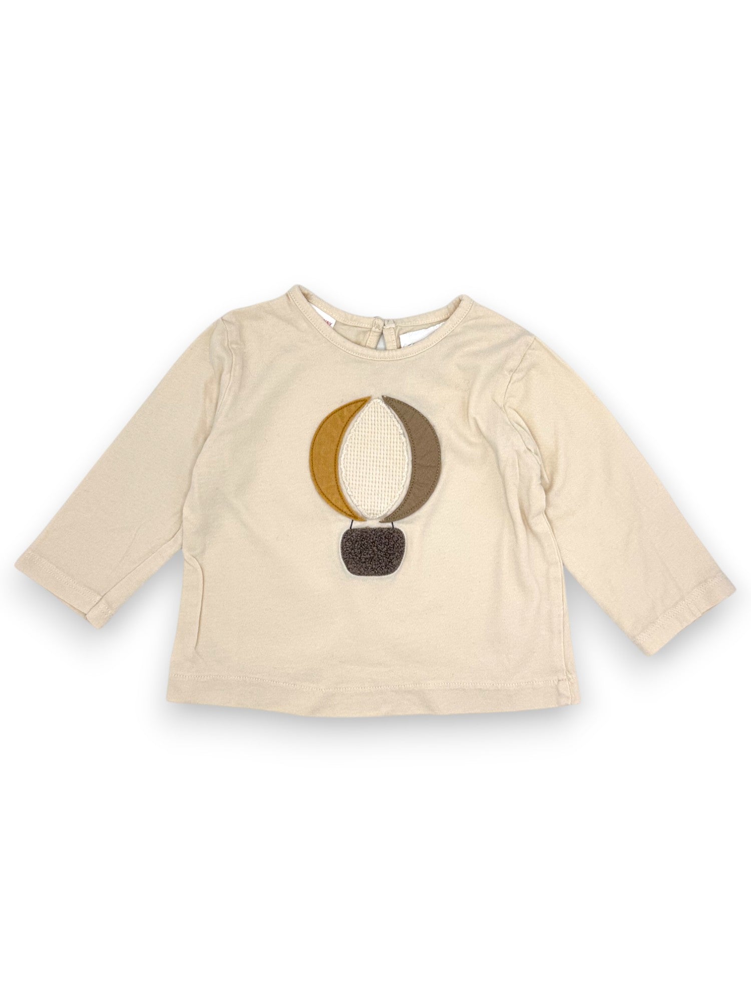 Beige Baby Girl T-Shirt 3-6 Months ZARA – Petit Fox Portugal