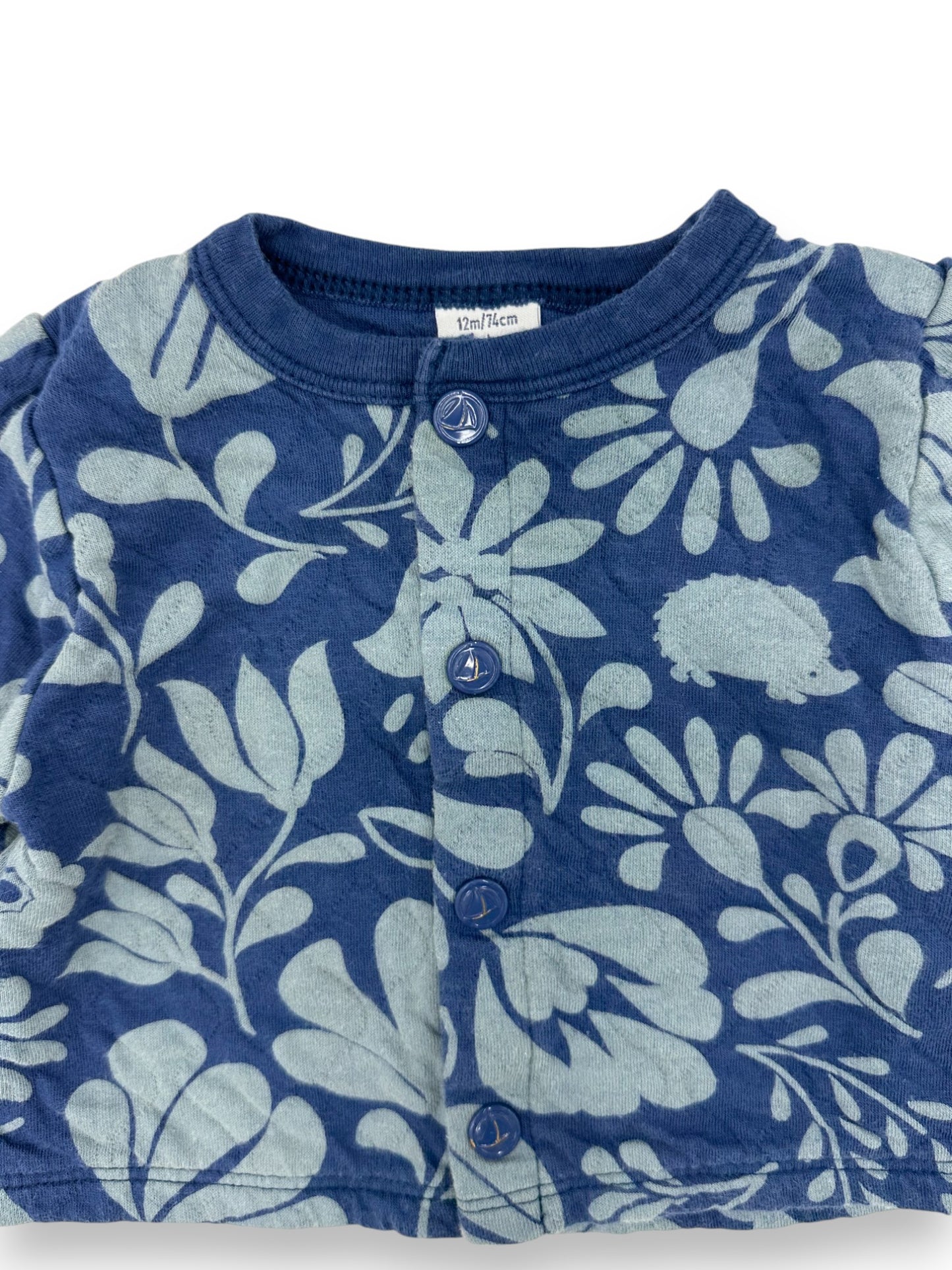 Casaco de Algodão PETIT BATEAU - 12 Meses