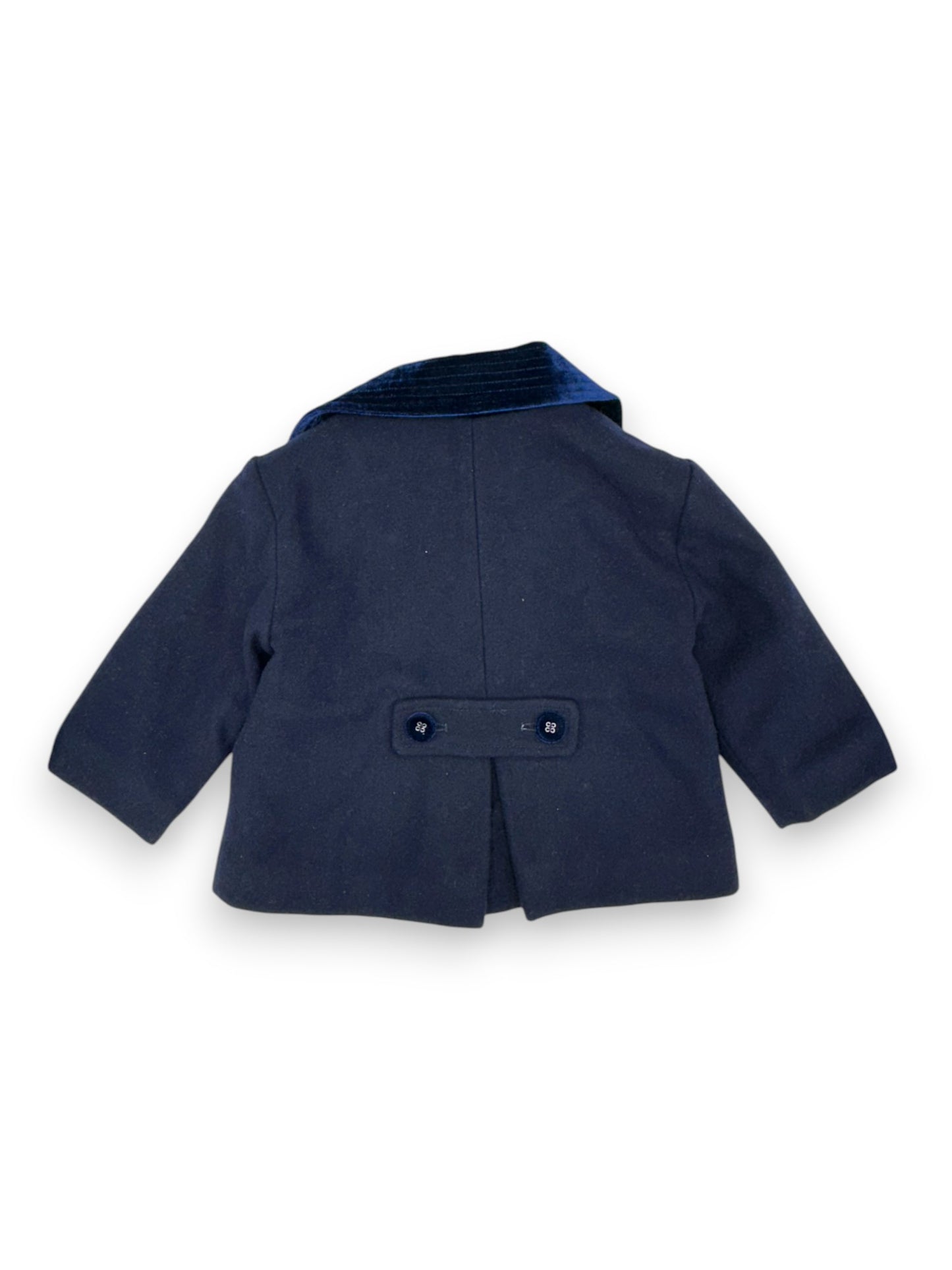 Sobretudo de Lã Azul RACHEL RILEY - 18 Meses