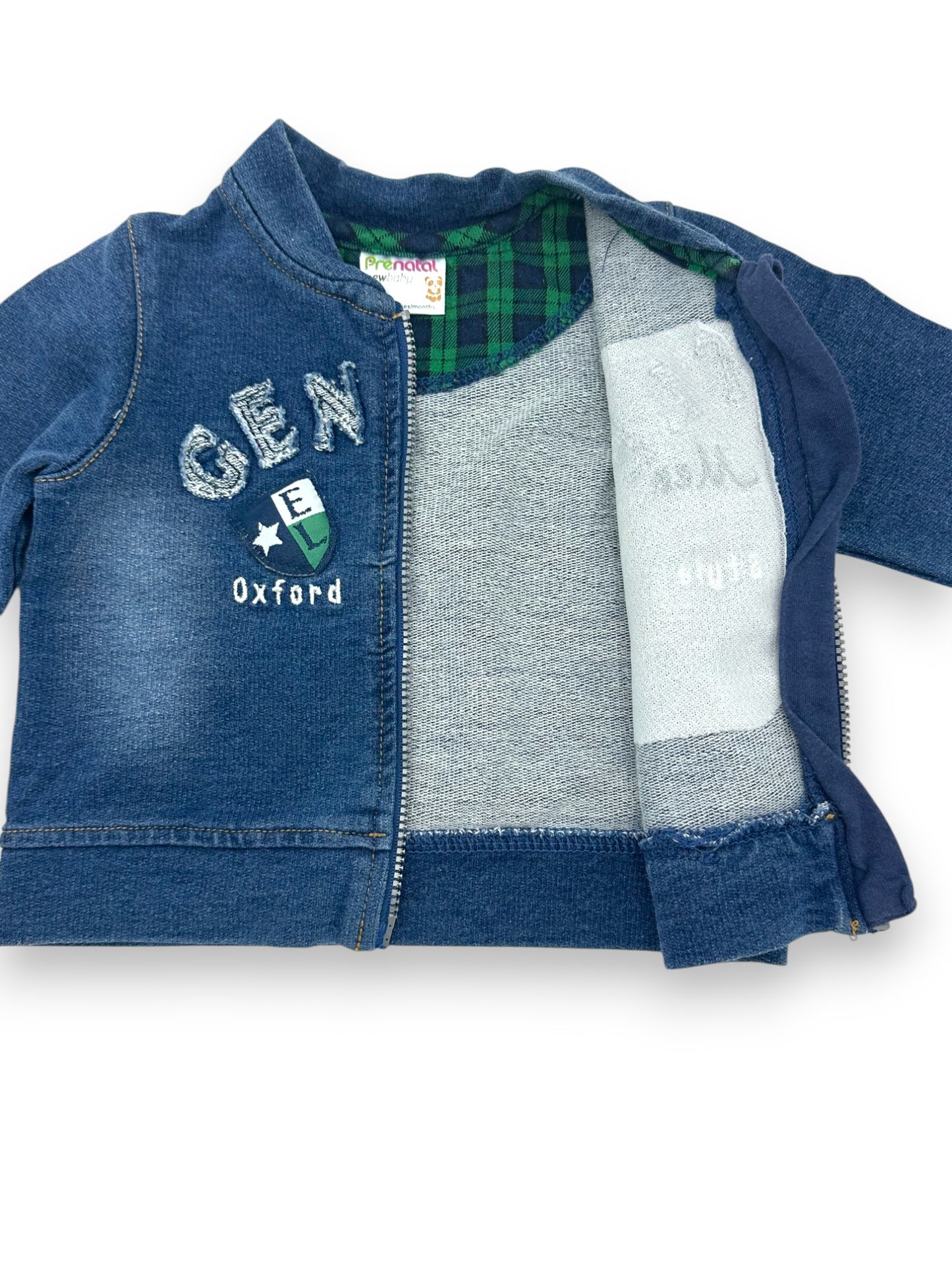 Sudadera con cremallera PRENATAL - 3-6 Meses