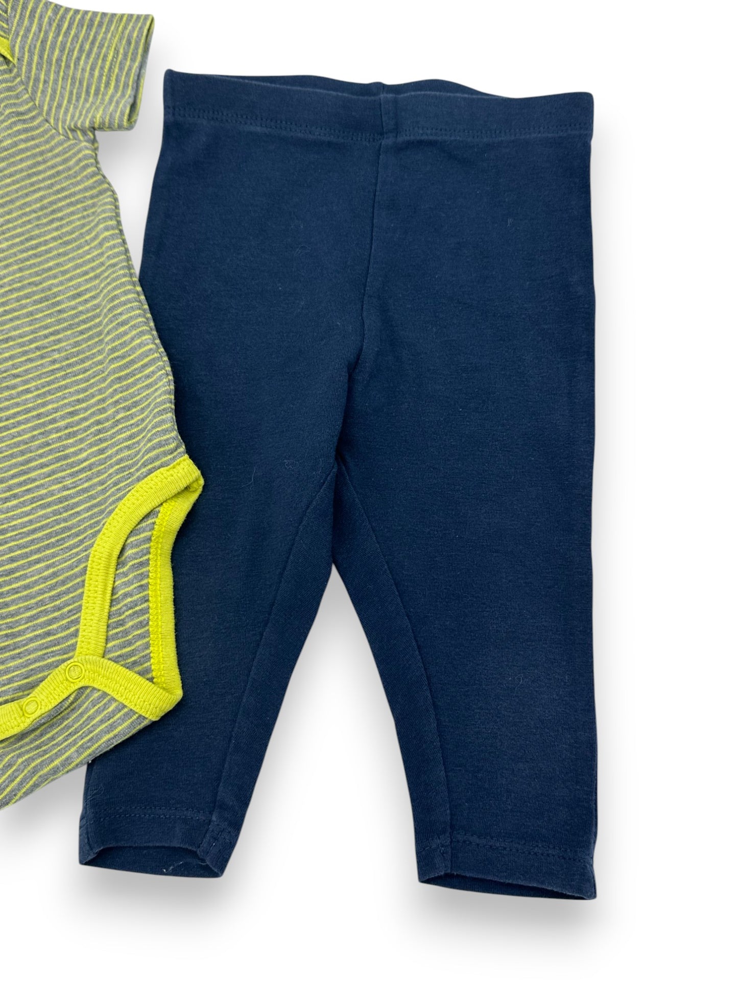 Conjunto Body e Leggings KITCHOUN & BS - 6-9 Meses