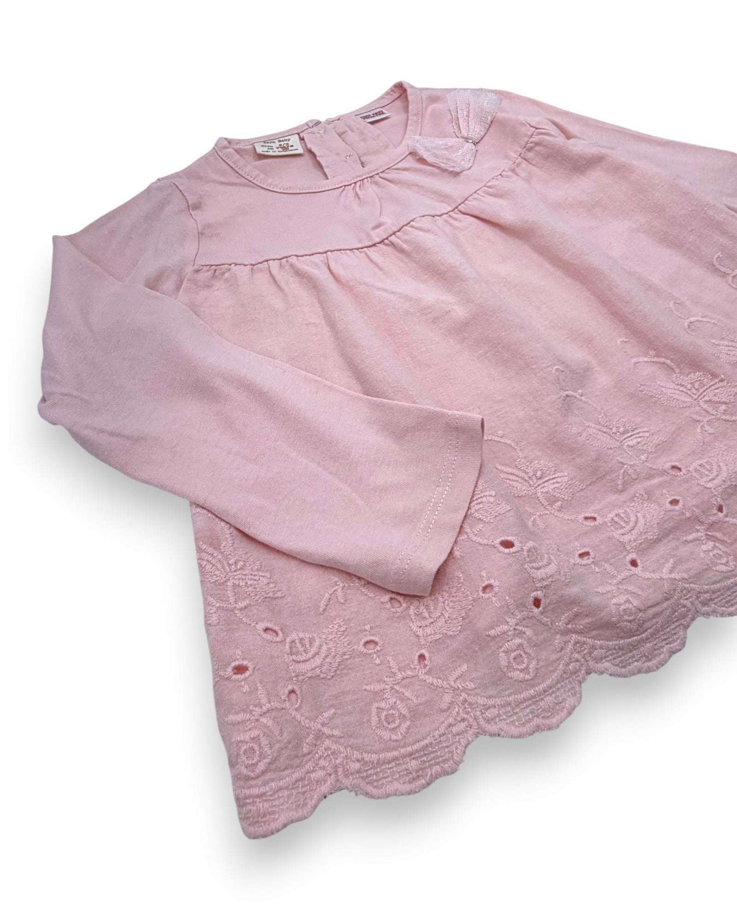 Blusa Rosa ZARA - 2-3 Anos