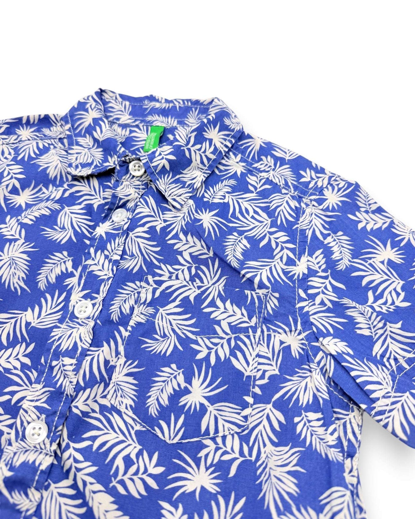 Camisa Azul BENETTON - 4-5 Anos