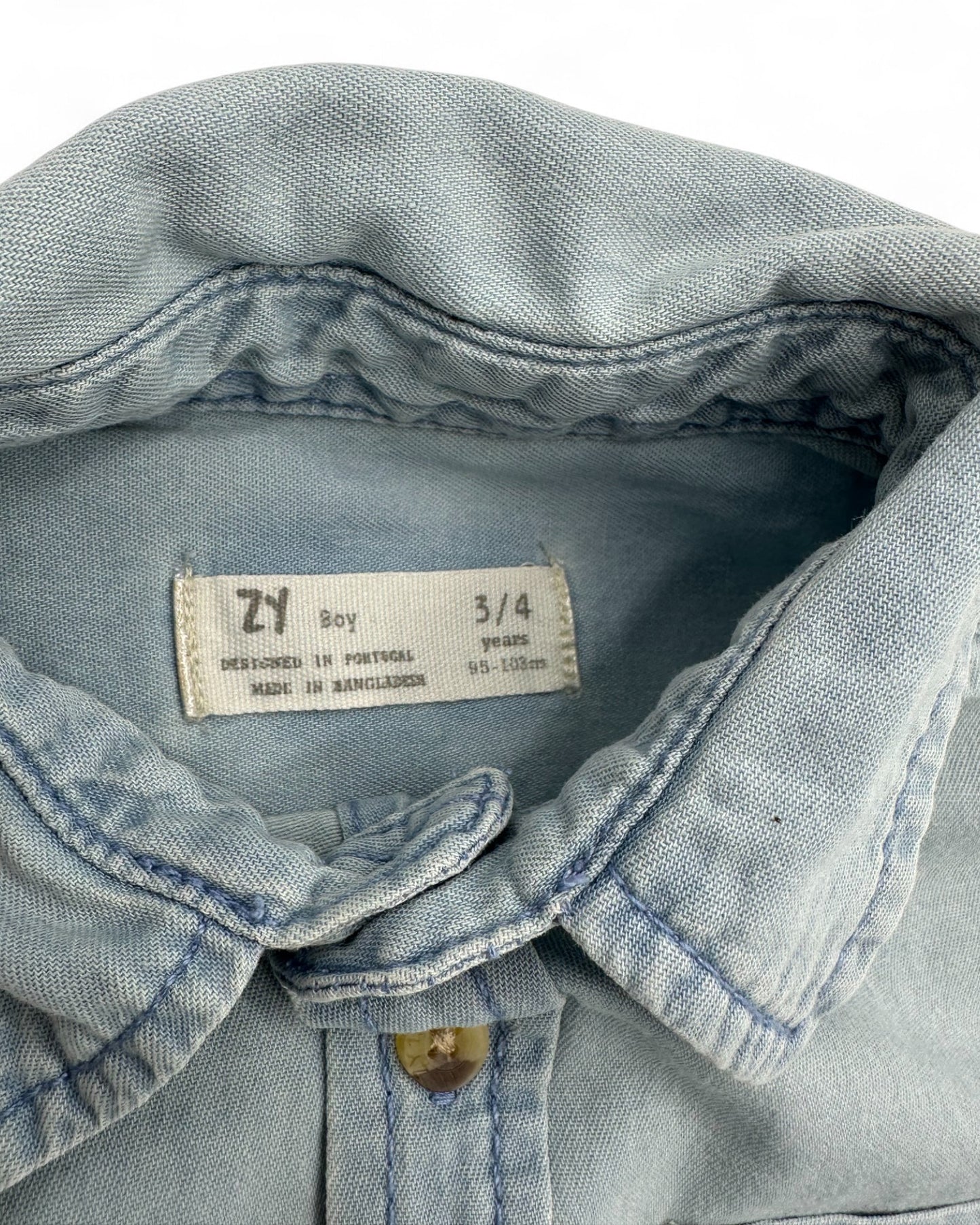 Camisa Ganga ZIPPY - 3-4 Anos