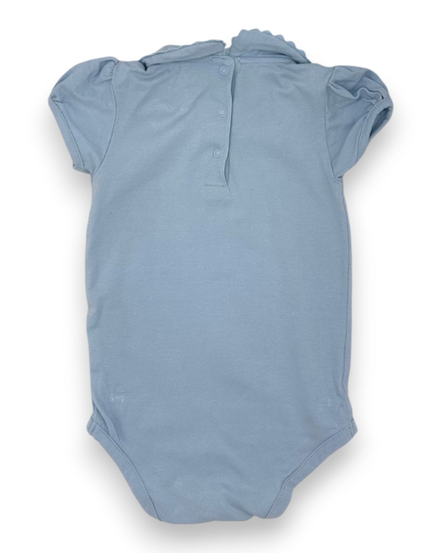 Blue ZIPPY Collar Bodysuit - 9-12 Months