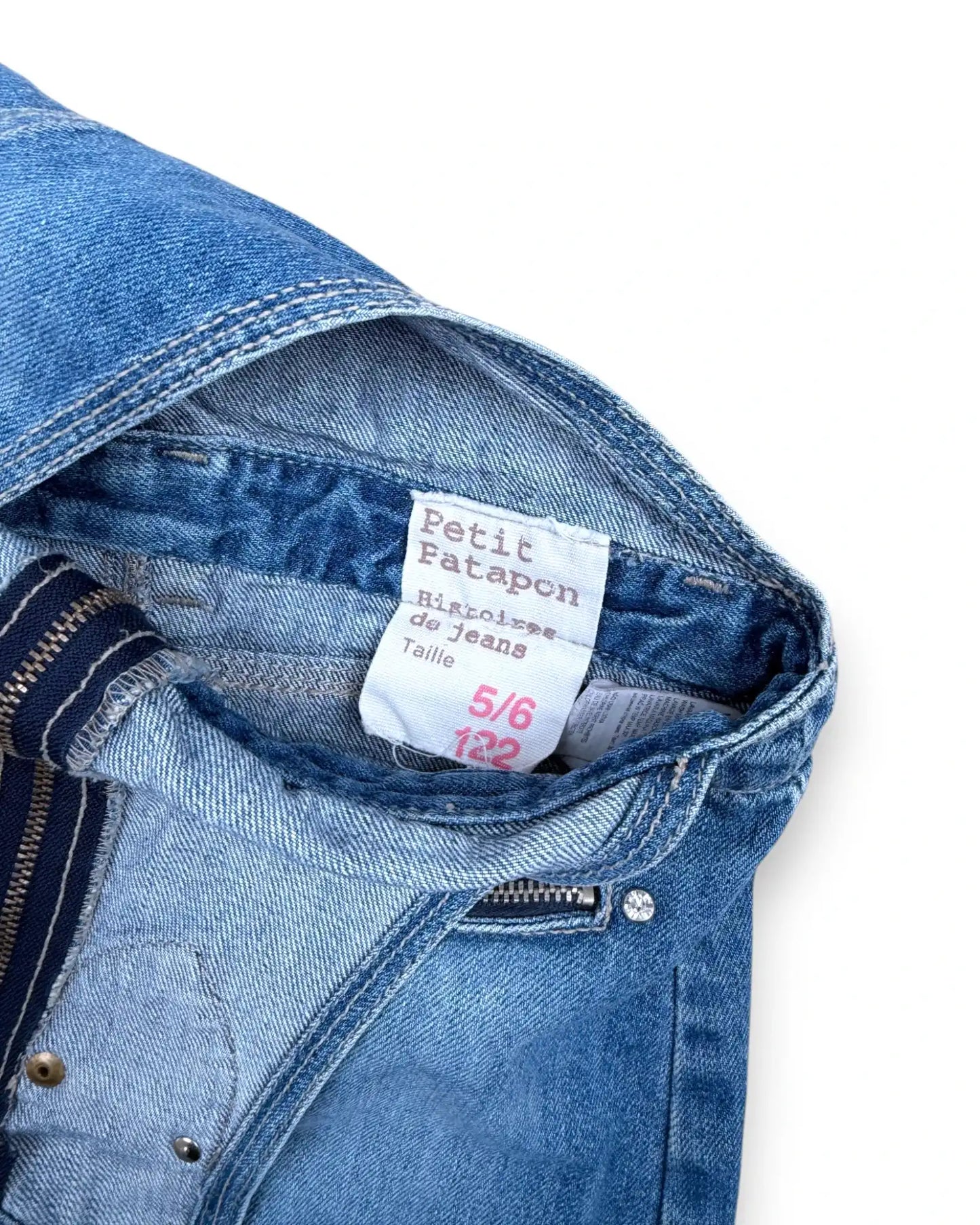 PETIT PATAPON Denim Dress - 5-6 Years