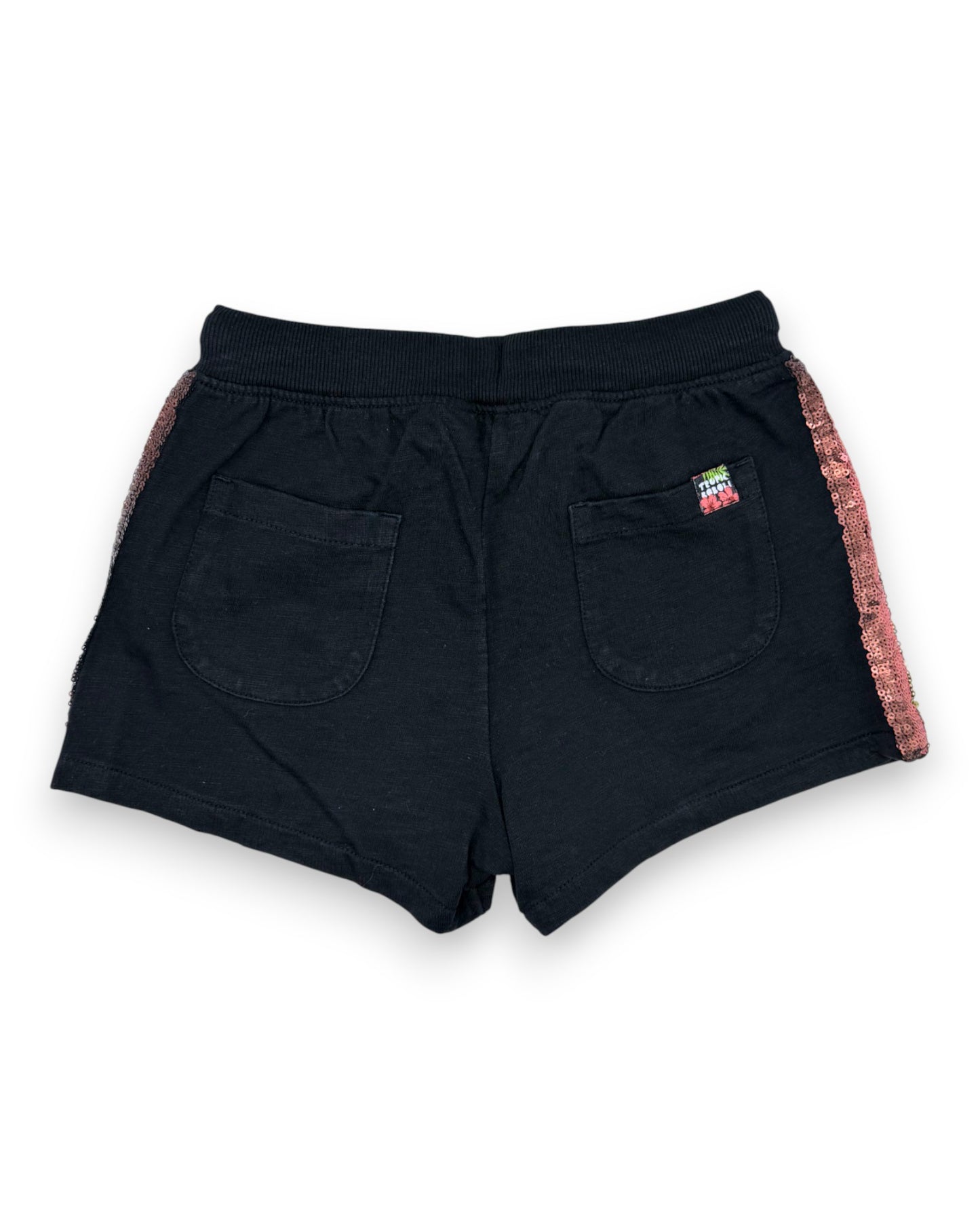 Pantalones cortos negros con lentejuelas BOBOLI - 8 años