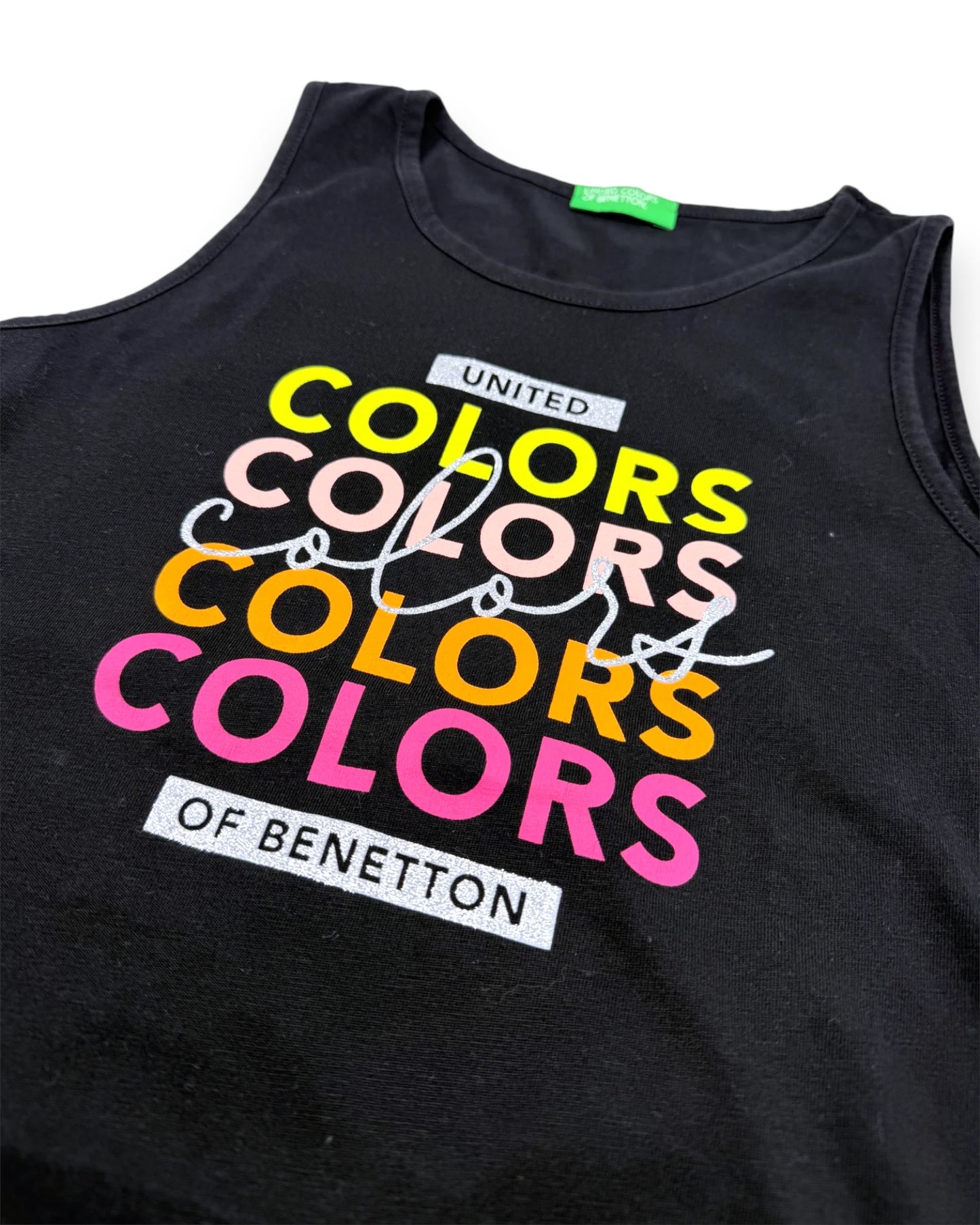 Top Preto BENETTON - 5-6 Anos