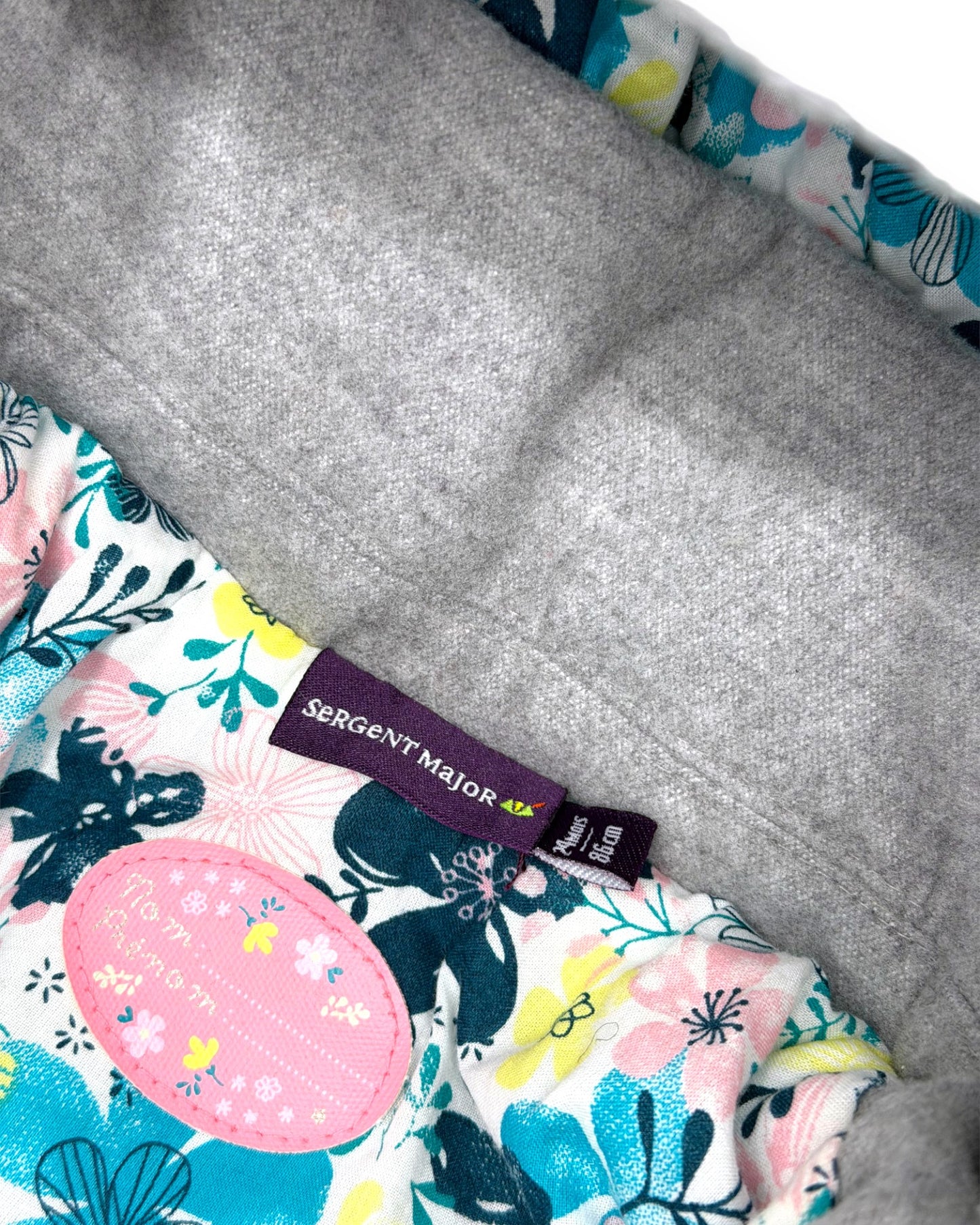 Parka gris capucha SERGENT MAJOR - 24 Meses