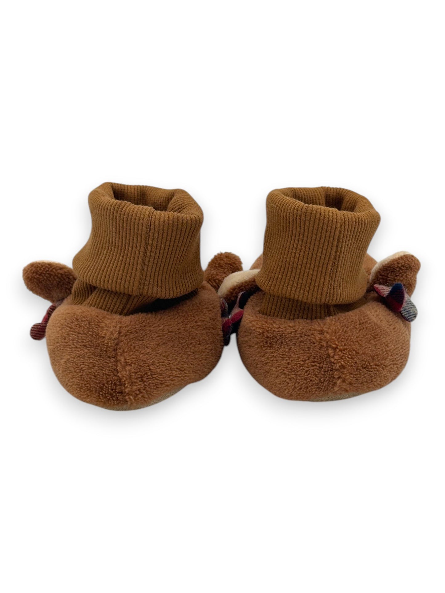 Pantufas Botinhas Ursinho 6-12 Meses