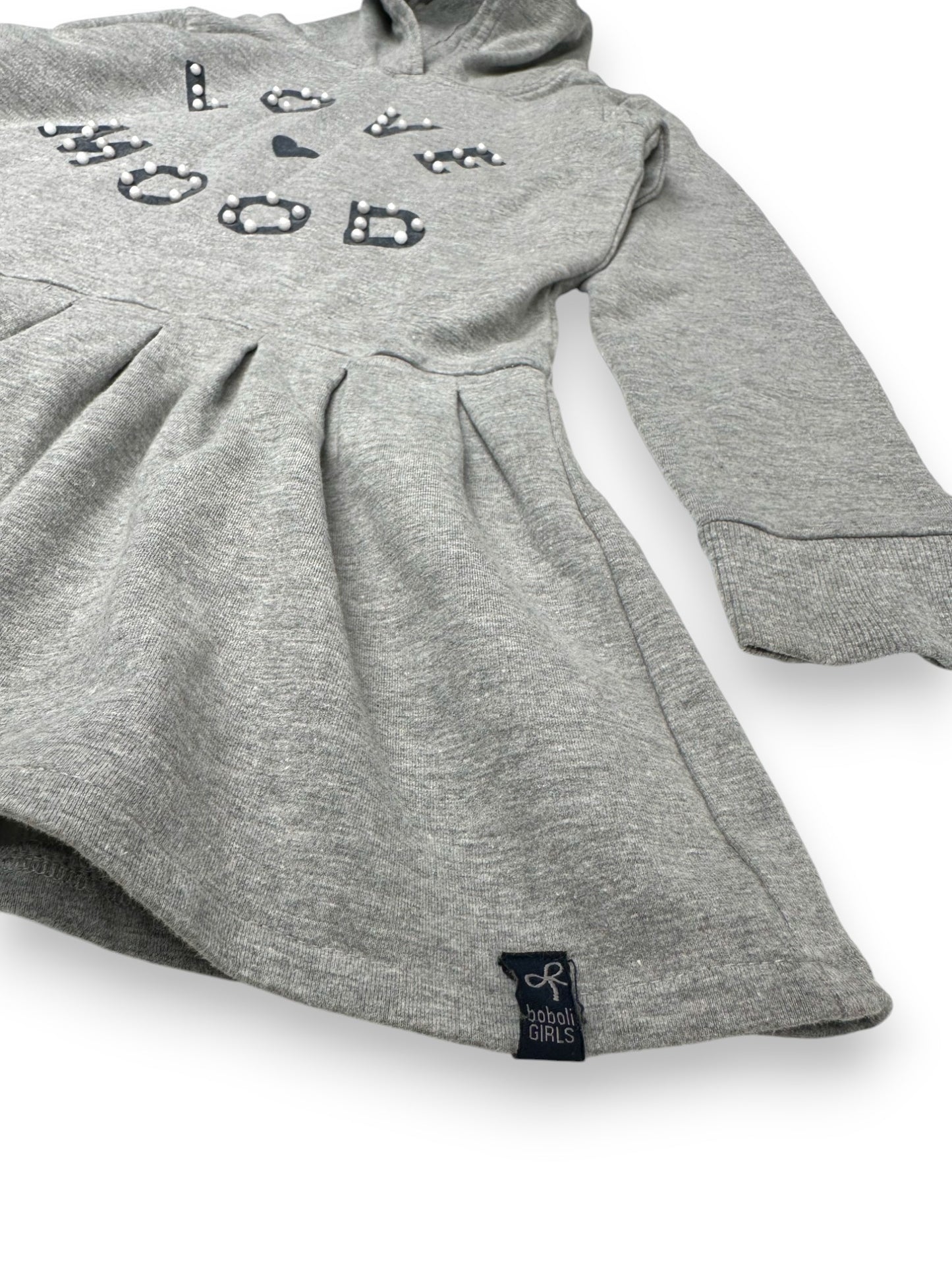 Vestido Sudadera Gris BOBOLI - 8 Años