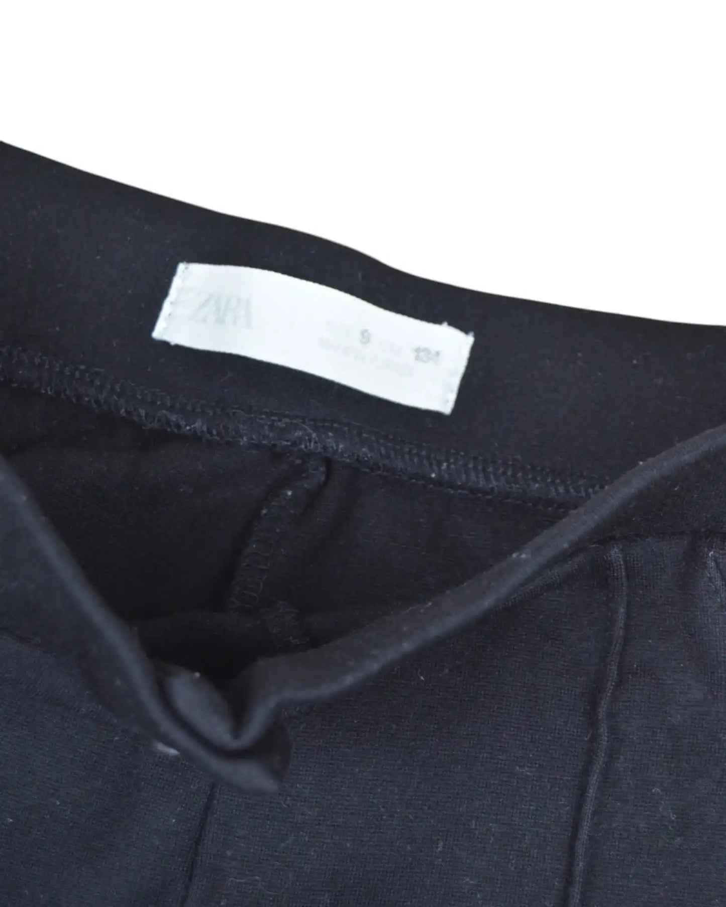 Leggings Pretas ZARA - 9 Anos