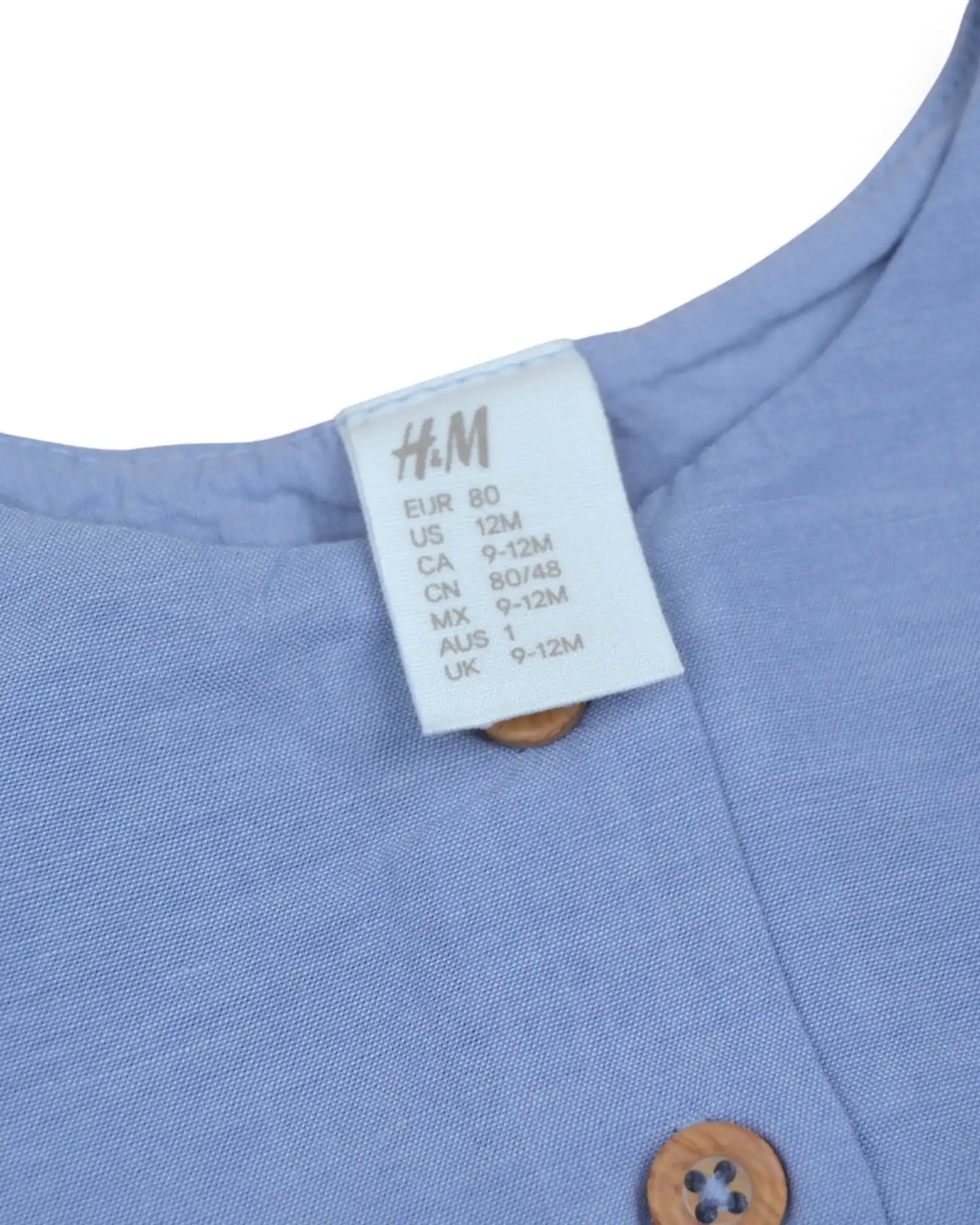 Fofo Azul H&M - 9-12 Meses