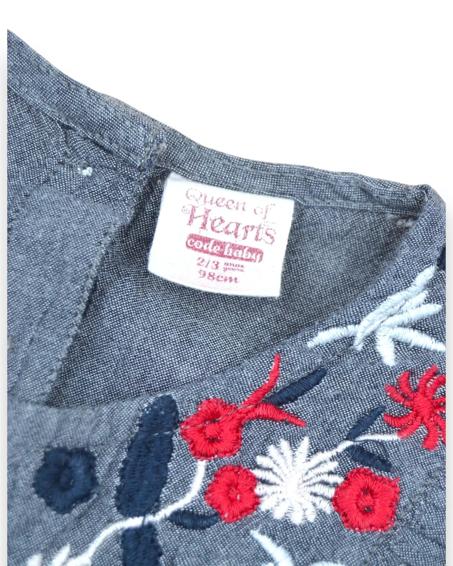 Blusa Bordado CODE BABY - 2-3 Anos