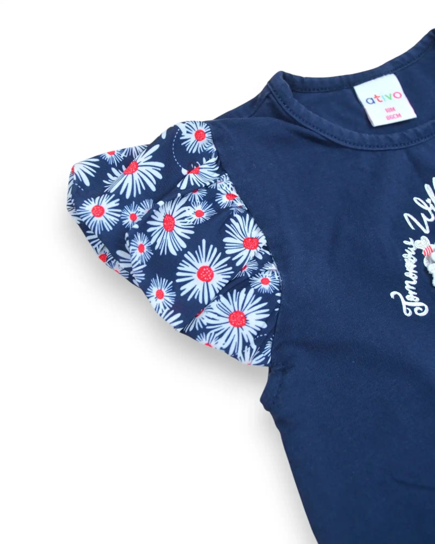 Blusa Flores ATIVO - 18 Meses