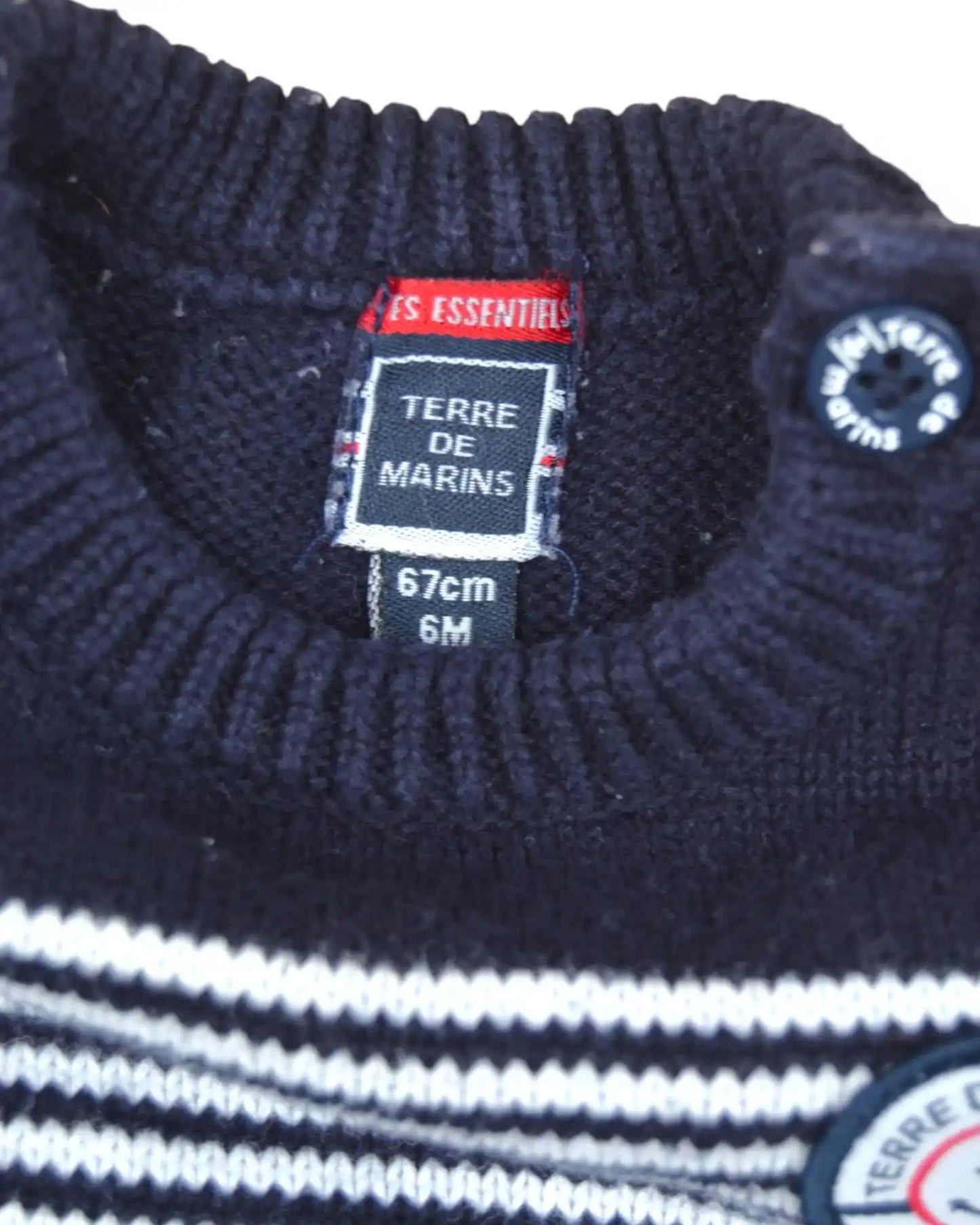 Camisola Malha TERRE DE MARINS - 6 Meses