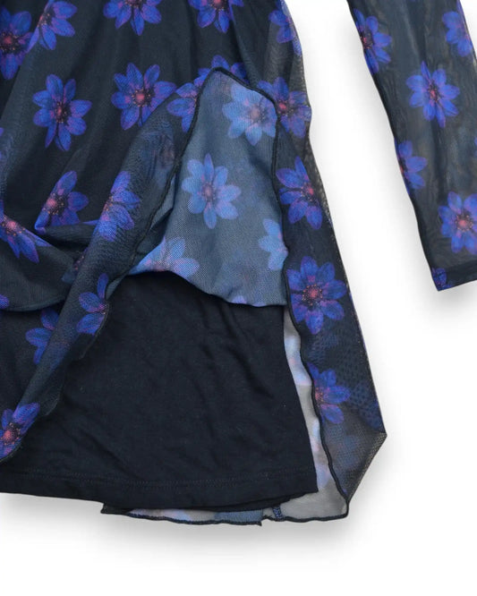 Vestido Preto DESIGUAL - 7-8 Anos