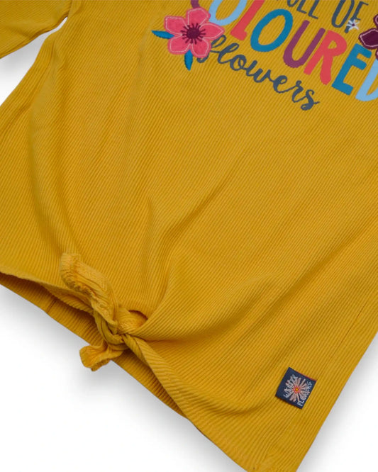 T-Shirt Amarela BOBOLI - 8 Anos