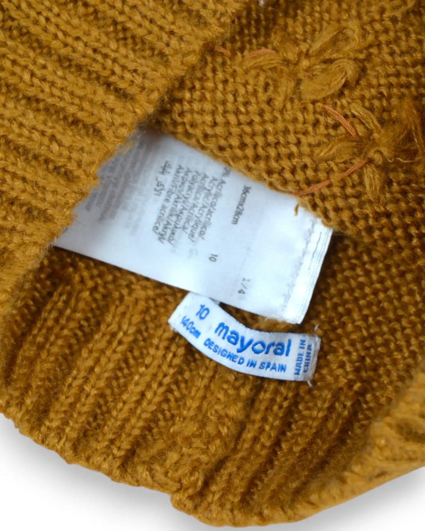 Conjunto Cachecol Gorro Luvas MAYORAL - 10 Anos