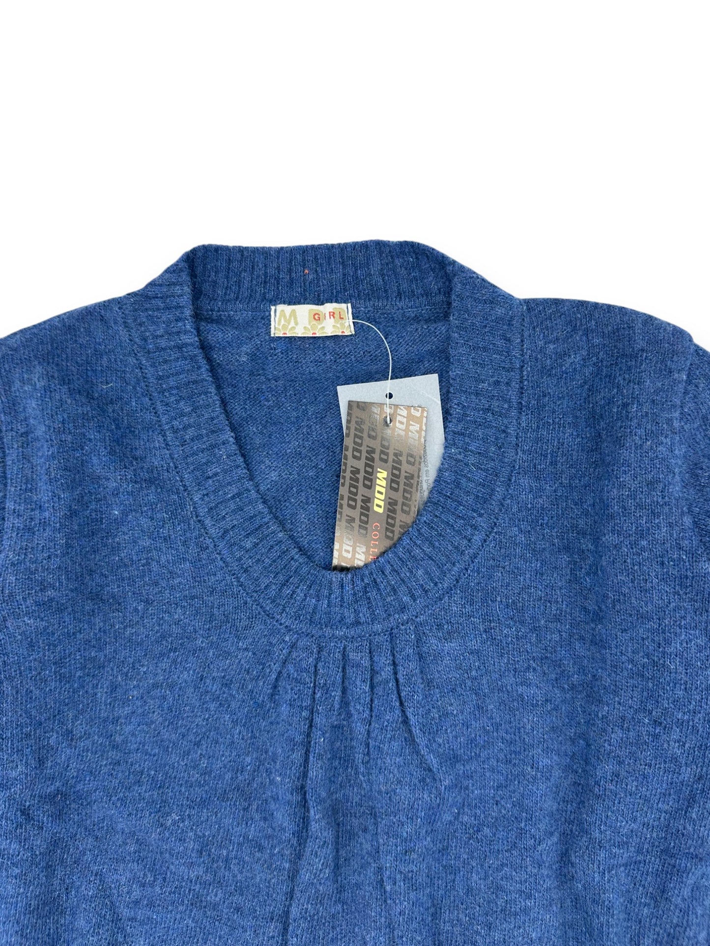 Suéter de Lana Azul MDD - 6 Años