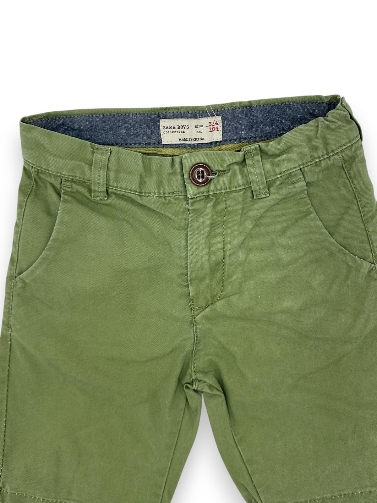 Calções Chino ZARA - 3-4 Anos