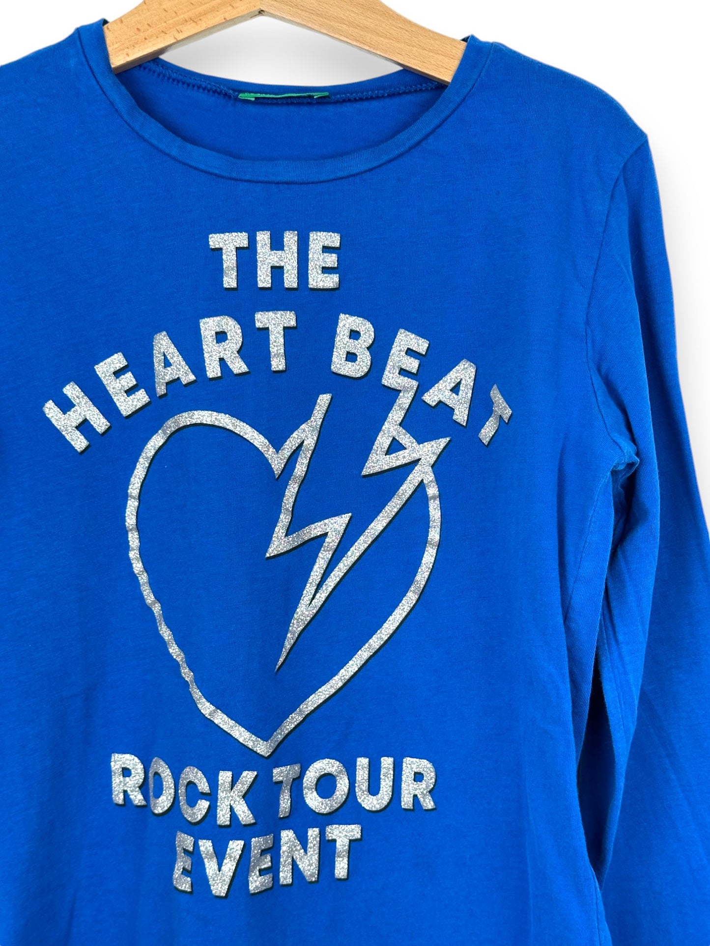 T-Shirt Mangas Compridas BENETTON - 8-9 Anos