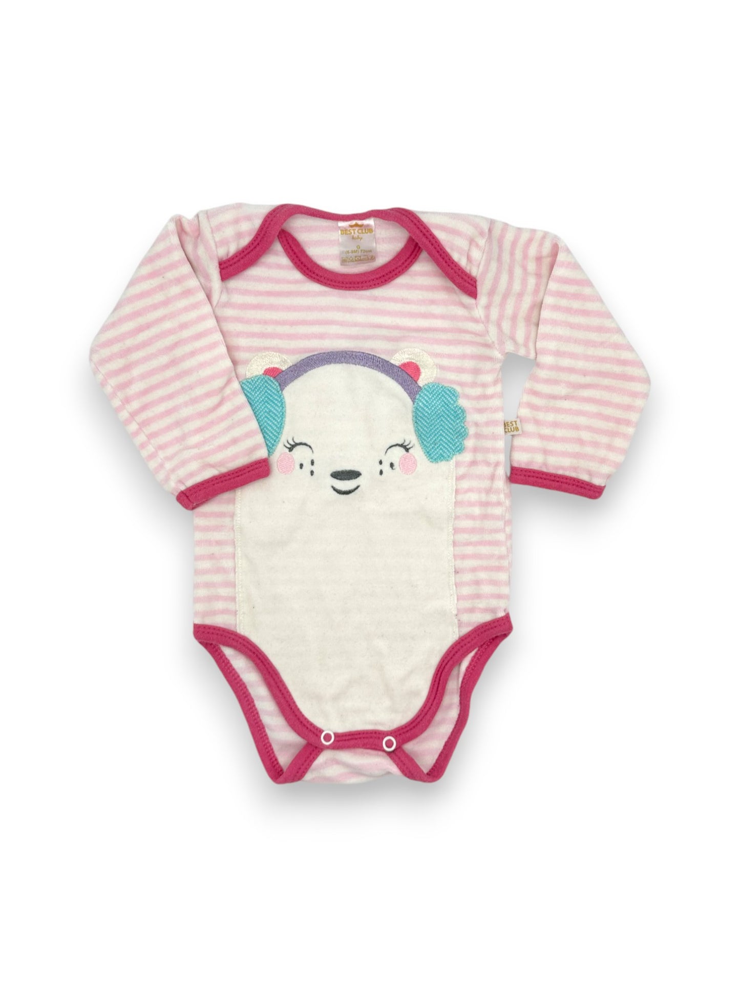 Pack de 2 Bodys BEST CLUB - 6-9 Meses